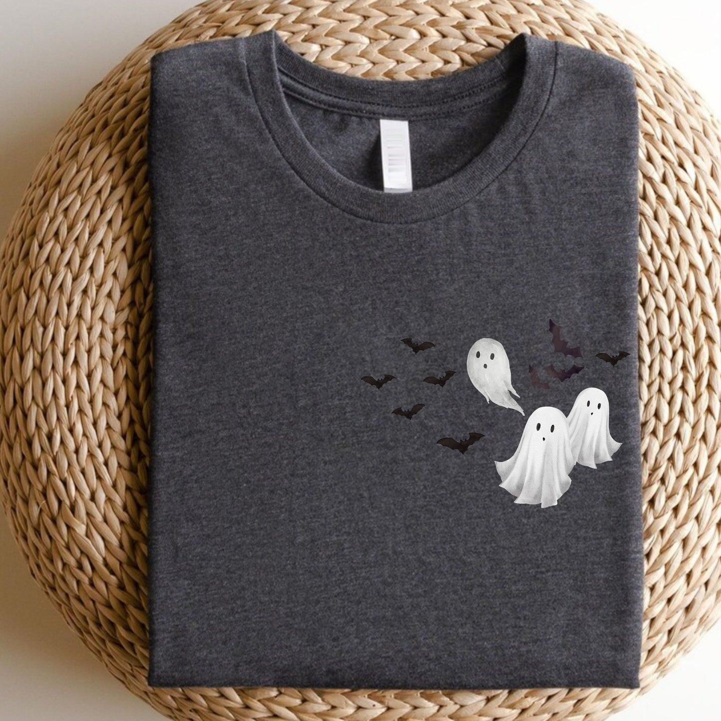 Retro Halloween Spooky Bear Sweatshirt, Cartoon Halloween Sweatshirt, Spooky Ghost Bear And Friends sweatshirt,   Witch Honey Bear Halloween Sweatshirt