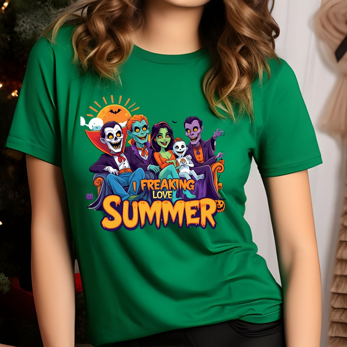 Summer Halloween Shirt, Killers Summer Vibes T-Shirt, Funny Halloween Funny shirt,  Halloween in Summer Shirt (Copy)
