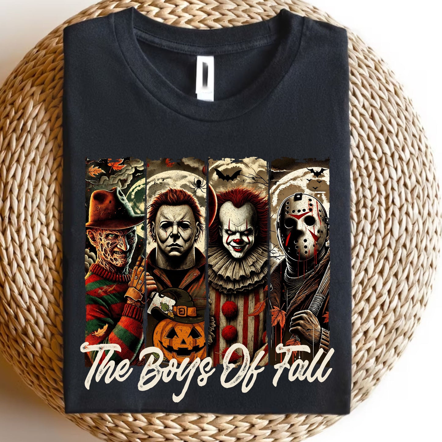 Horror Friends Sweatshirt, Retro Halloween Sweatshirt, The Boys Of Fall for gift Sweatshirt, Horror Movie Halloween Sweatshirt