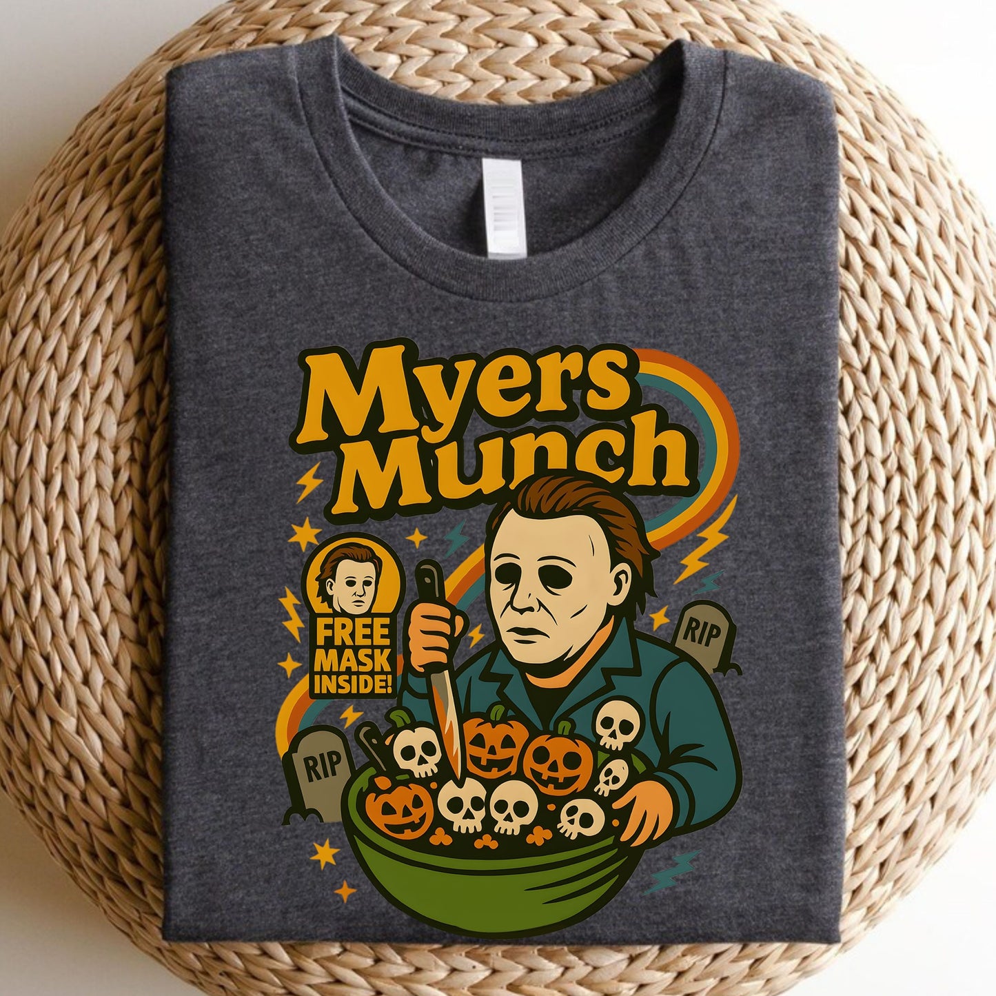 Funny Horror Character Cereal Sweatshirt, Cereal Killers Sweatshirt, Horror Movie Characters Sweatshirt,  Scary Movies Sweatshirt Spooky Season