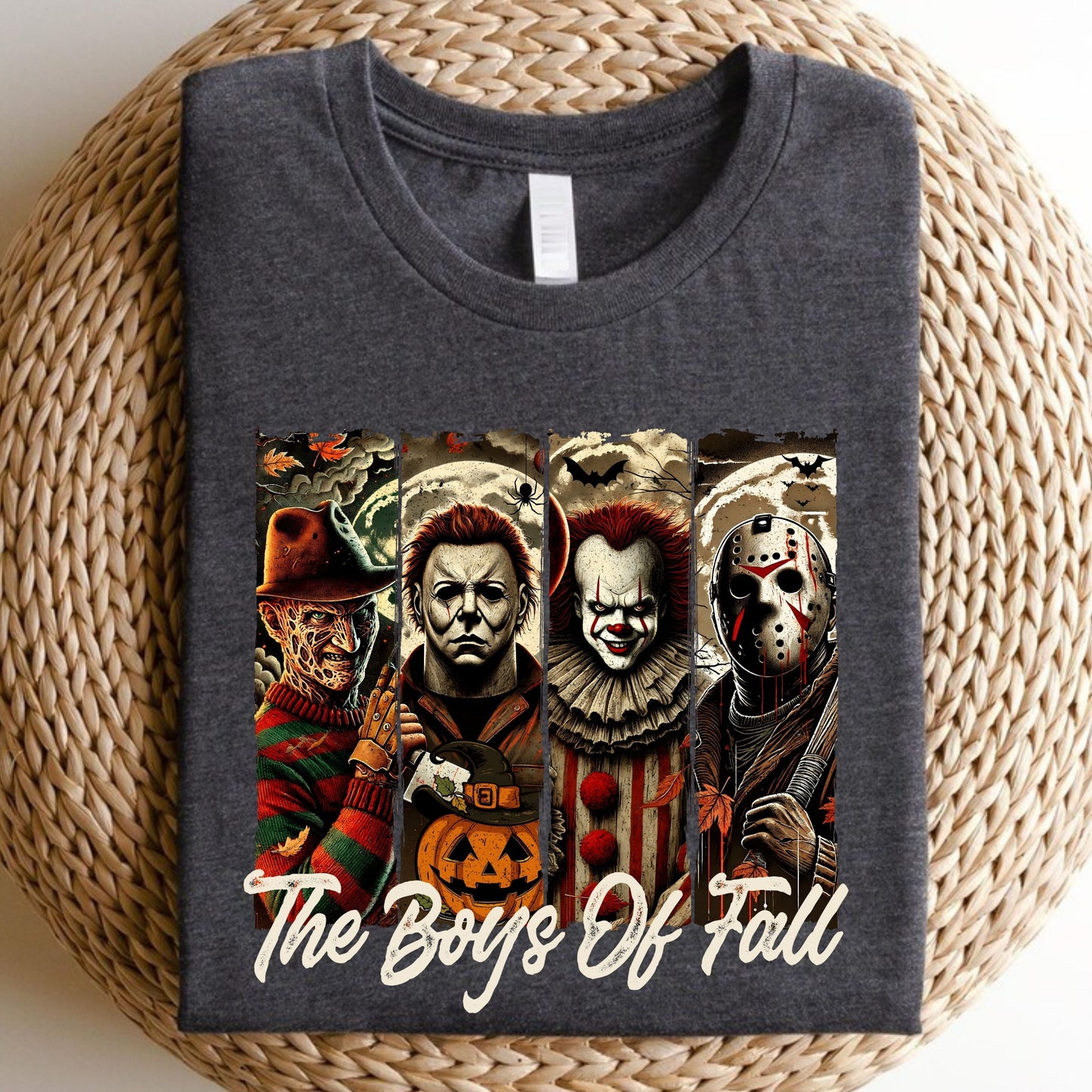 Horror Friends Sweatshirt, Retro Halloween Sweatshirt, The Boys Of Fall for gift Sweatshirt, Horror Movie Halloween Sweatshirt