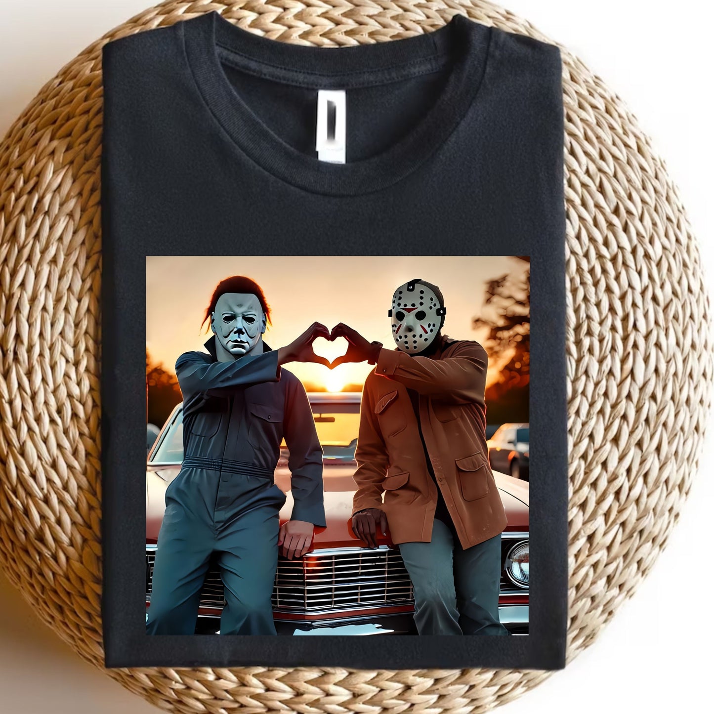 Retro Halloween Sweatshirt, Horror Friends Sweatshirt,  The Boys Of Fall Sweatshirt, Horror Movie Halloween Horror Characters Sweatshirt