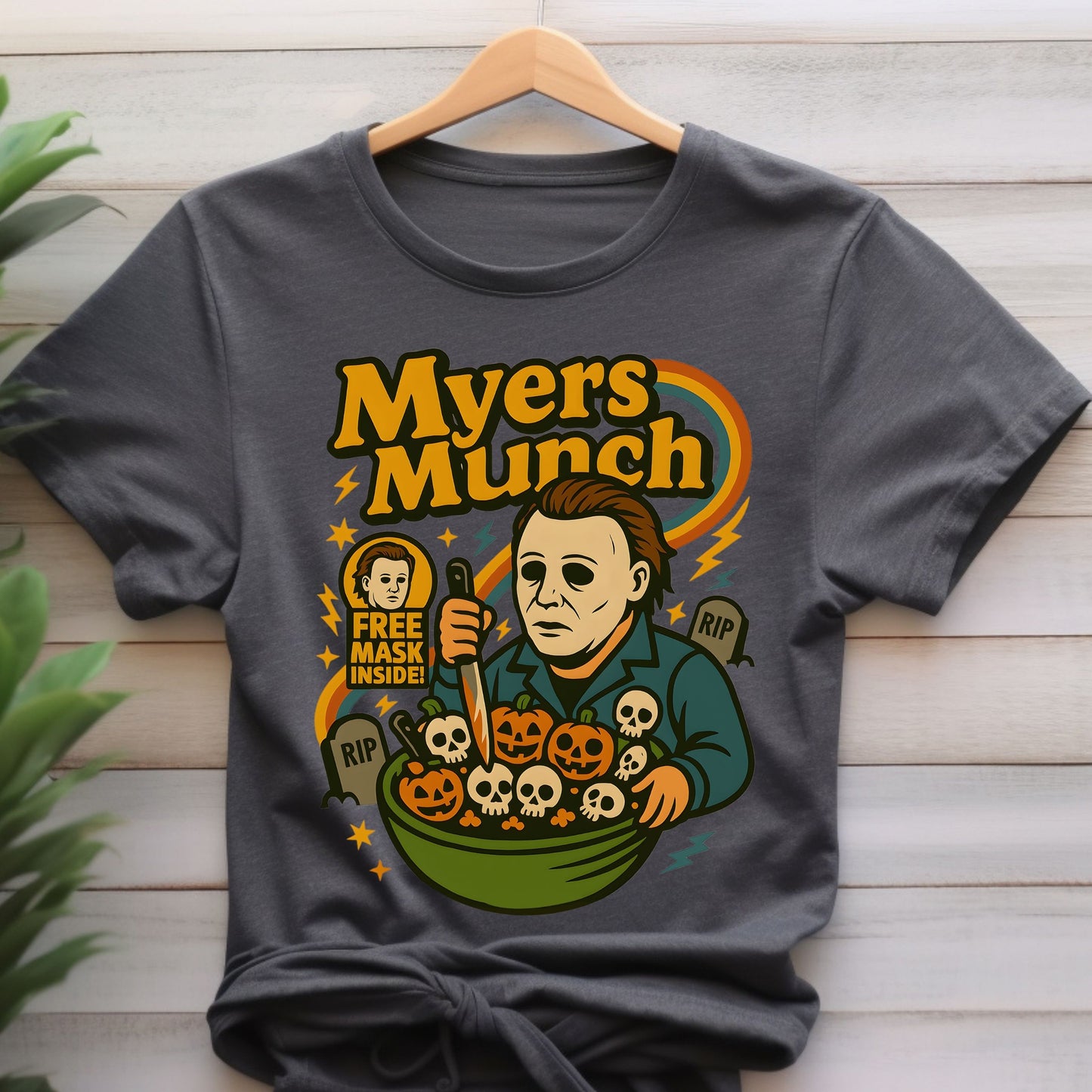 Funny Horror Character Cereal T-Shirt, Cereal Killers Shirt, Horror Movie Characters Shirt,  Scary Movies Shirt Spooky Season