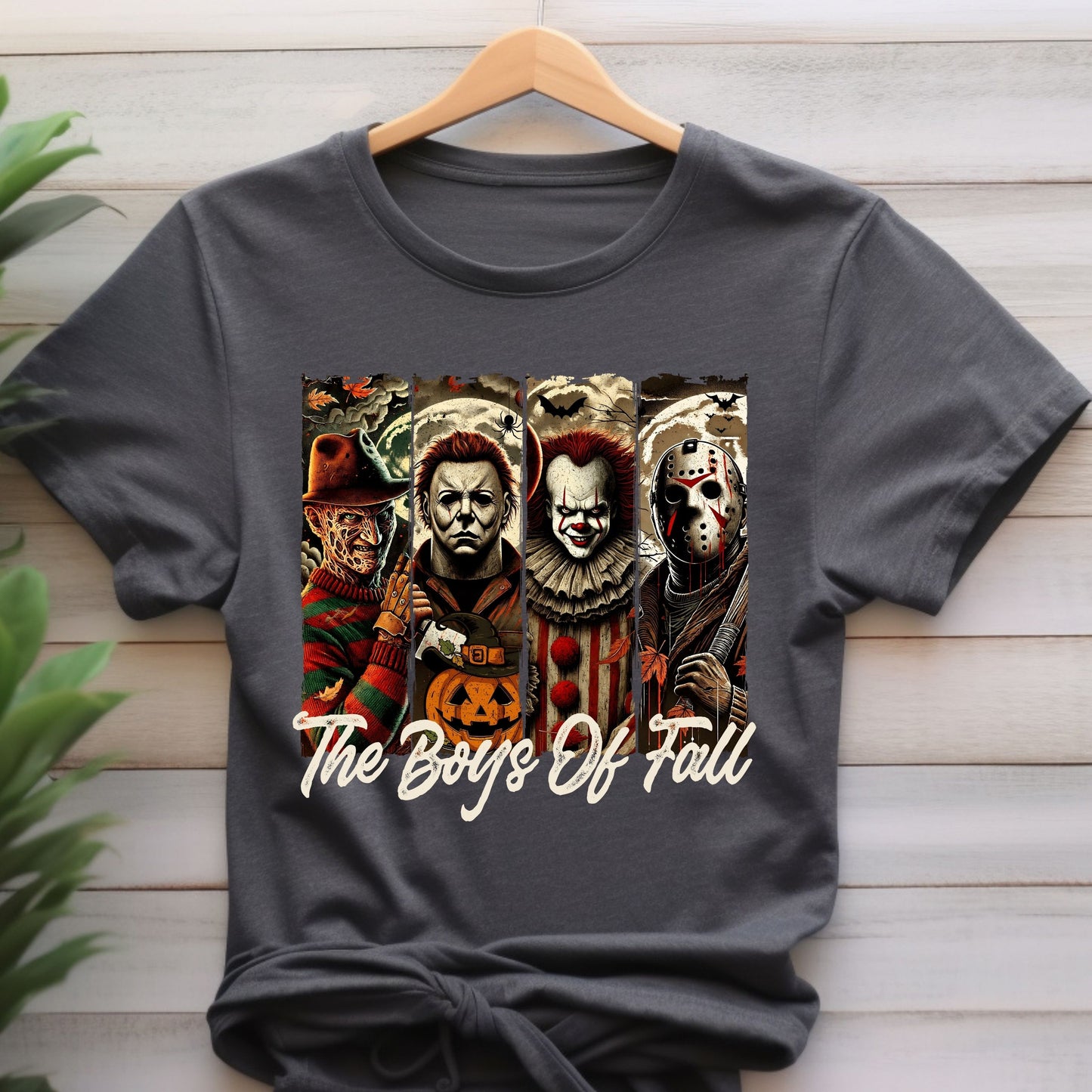 Horror Friends T-Shirt, Retro Halloween Shirt, The Boys Of Fall for gift Shirt, Horror Movie Halloween Shirt
