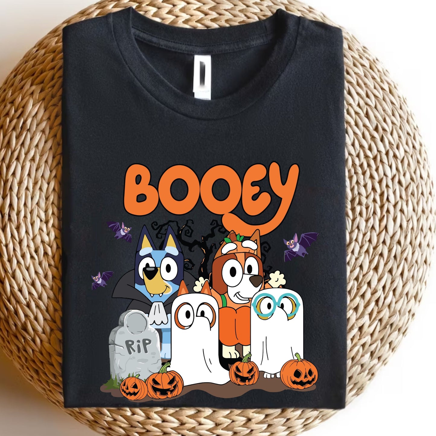 Family Halloween Sweatshirt, Cartoon Halloween Sweatshirt, Halloween Trick Or Treat Sweatshirt,  Halloween Cartoon Trendy Halloween sweatshirt