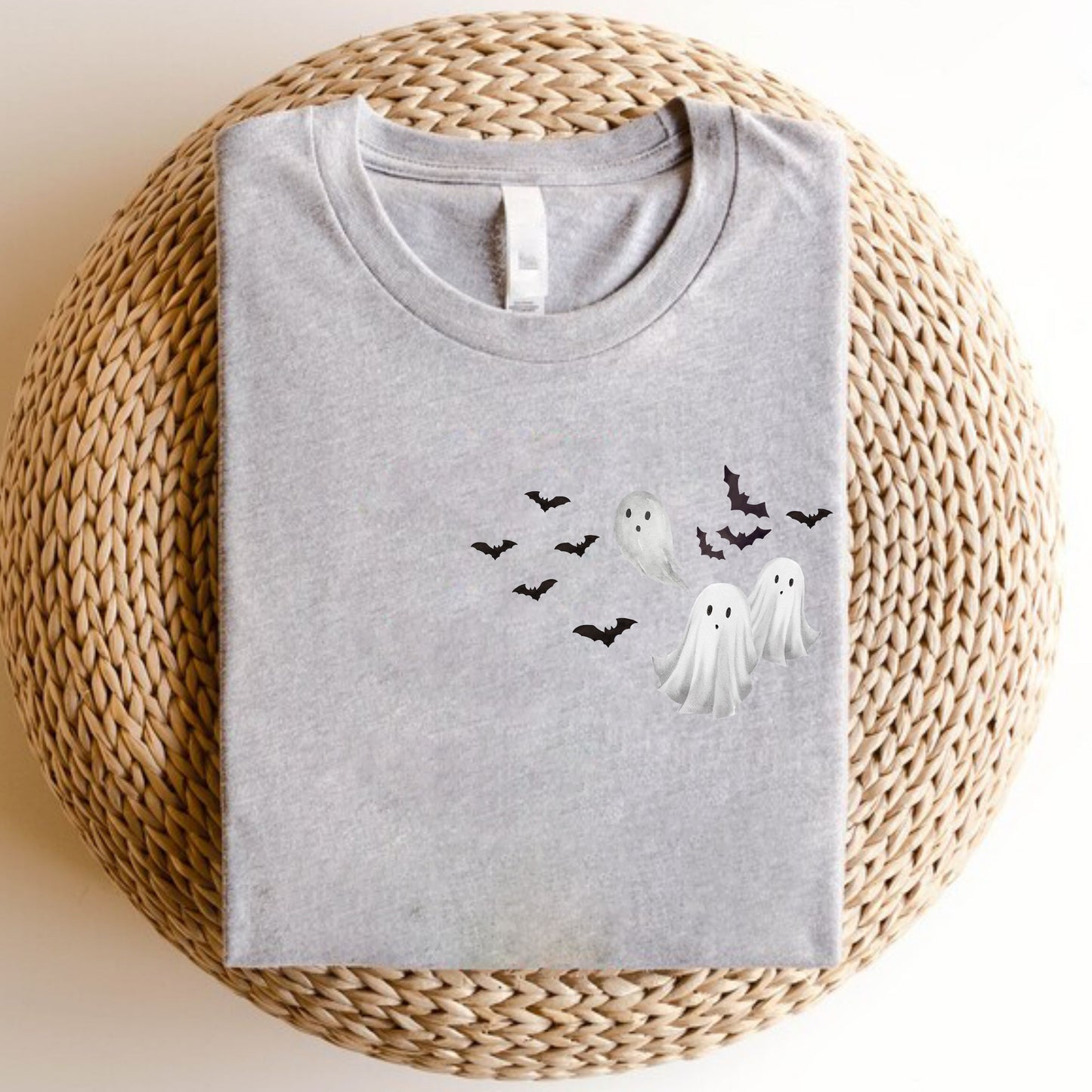 Retro Halloween Spooky Bear Sweatshirt, Cartoon Halloween Sweatshirt, Spooky Ghost Bear And Friends sweatshirt,   Witch Honey Bear Halloween Sweatshirt