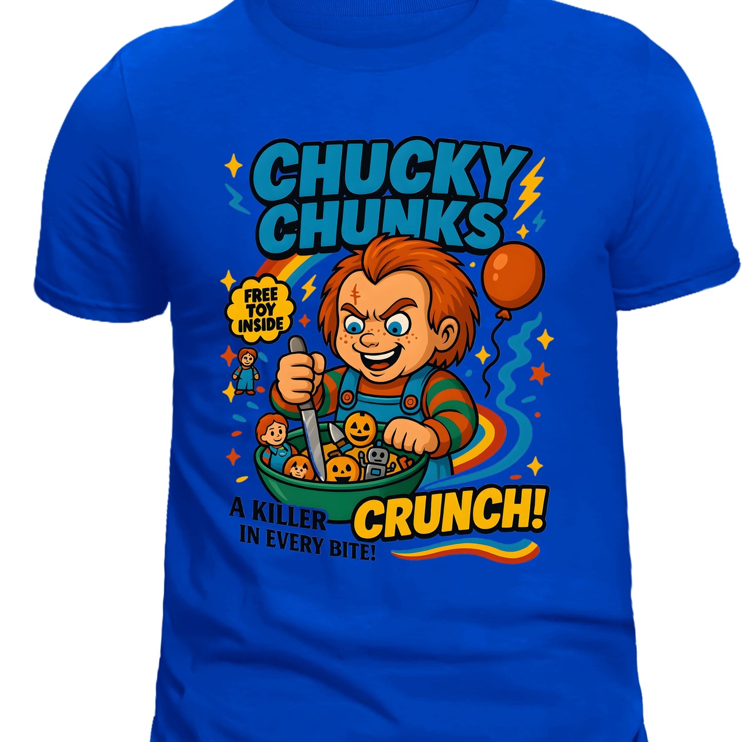 Funny Horror Character Cereal T-Shirt, Cereal Killers Shirt, Horror Movie Characters Shirt,  Scary Movies Shirt Spooky Season