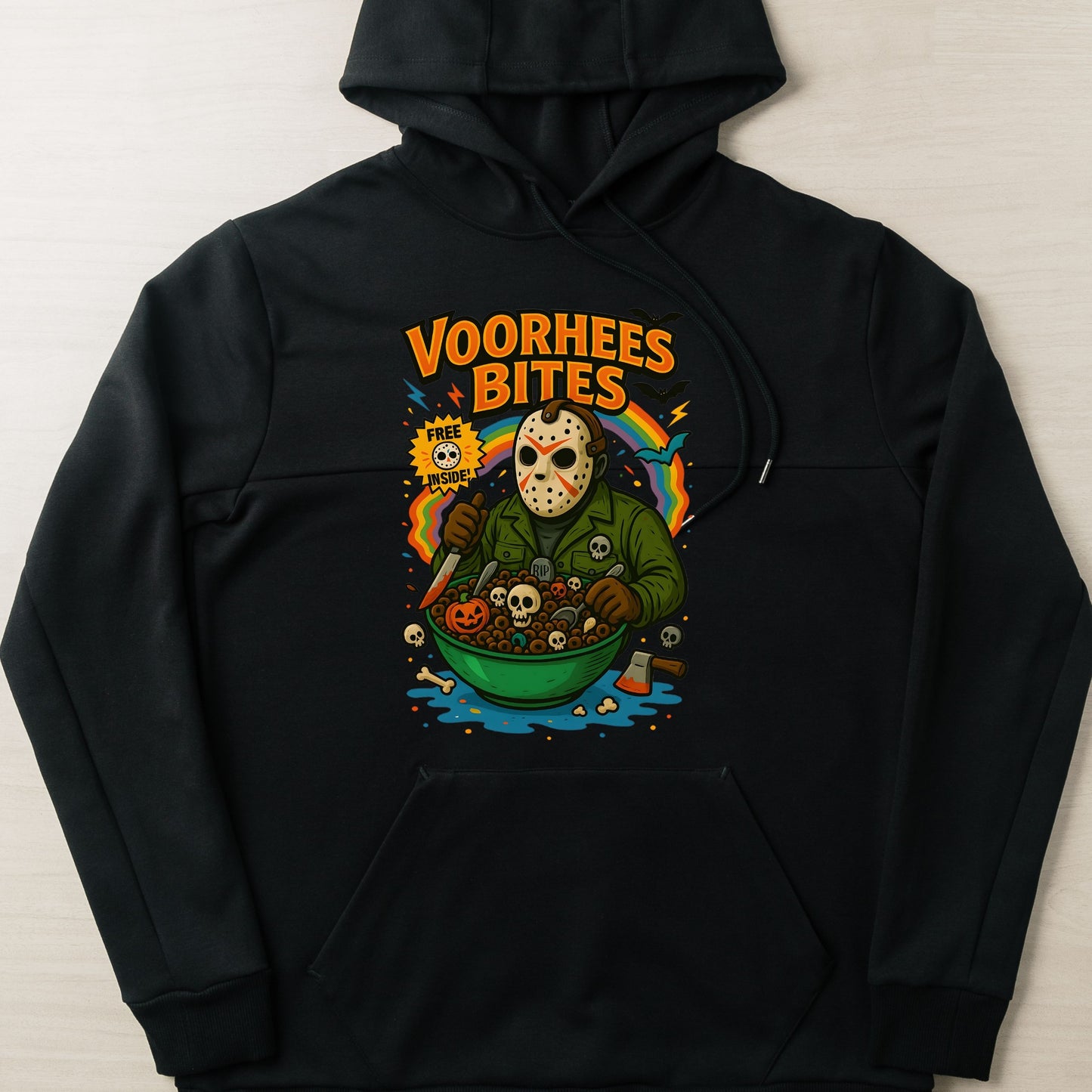 Funny Horror Character Cereal Hoodie, Cereal Killers Hoodie, Horror Movie Characters Hoodie,  Scary Movies hoodie Spooky Season