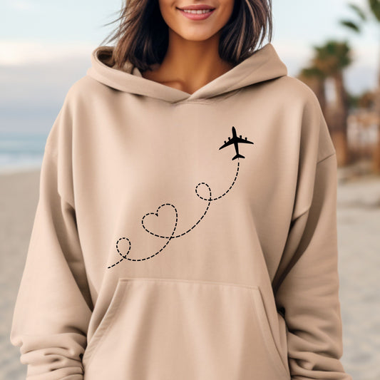 Travel Airplane Hoodie- Vacation Vacay Mode Hoodie- Funny Vacation Hoodie- Vacation Adventure Hoodie