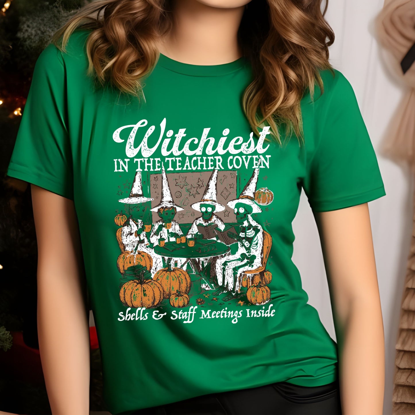 Halloween Teacher T-Shirt, Witch teacher Halloween Shirt, Teacher Halloween T-Shirt,  Halloween Reading Back To School Shirt