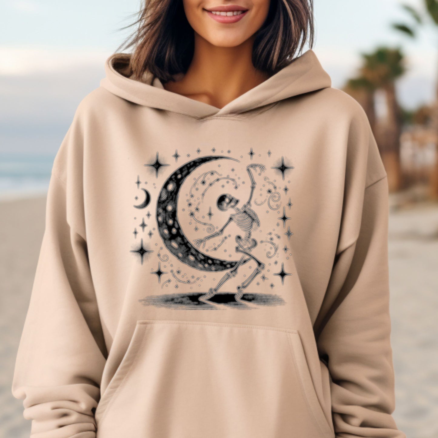 Dancing Skeleton Hoodie, Halloween Dancing Hoodie, Dancer Skeleton Hoodie, Vintage Halloween Hoodie