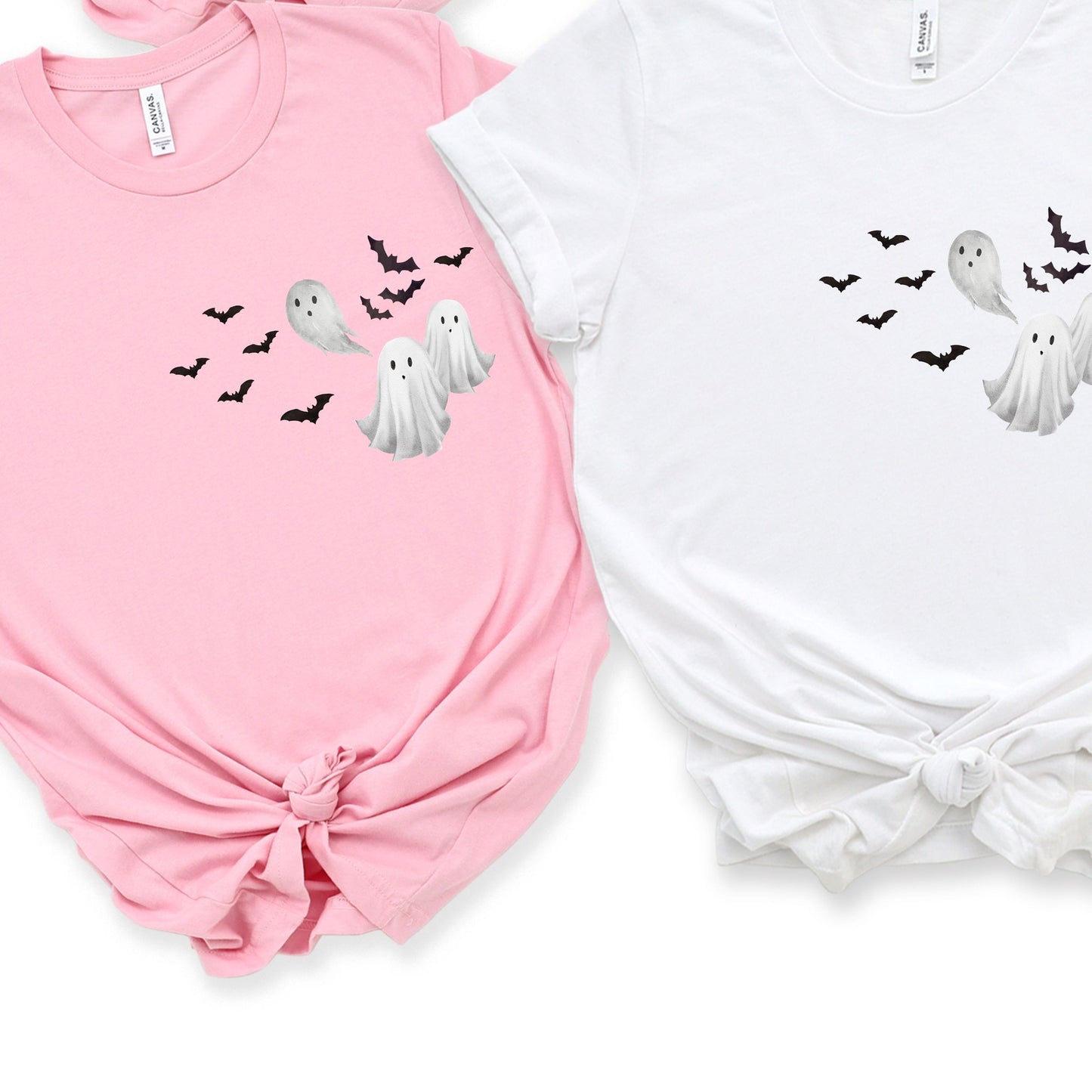 Retro Halloween Spooky Bear T-Shirt, Cartoon Halloween Shirt, Spooky Ghost Bear And Friends shirt,   Witch Honey Bear Halloween Shirt