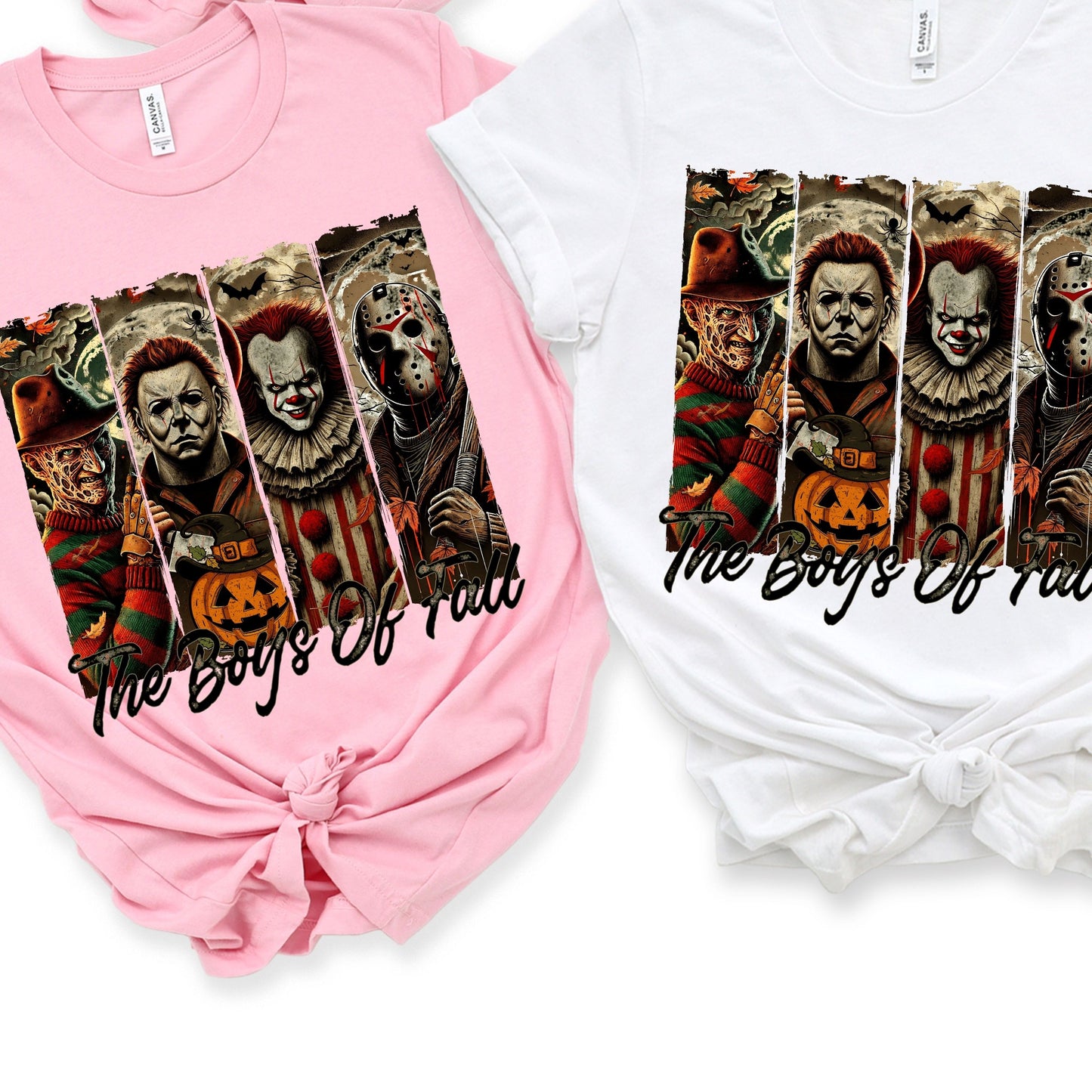 Horror Friends T-Shirt, Retro Halloween Shirt, The Boys Of Fall for gift Shirt, Horror Movie Halloween Shirt