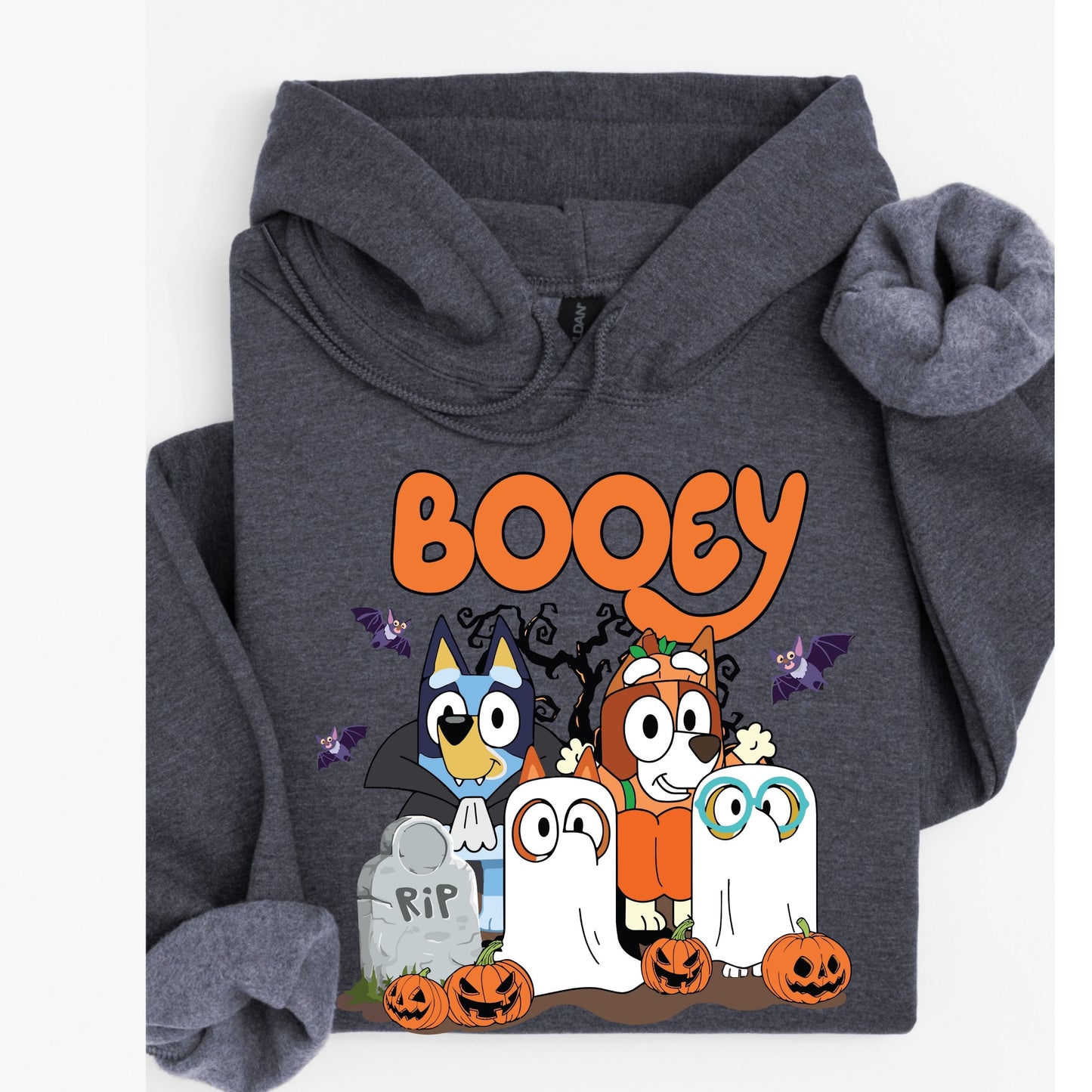 Booey Family Halloween Hoodie, Cartoon Halloween Hoodie, Halloween Trick Or Treat Hoodie, Halloween Cartoon Trendy Halloween Hoodie