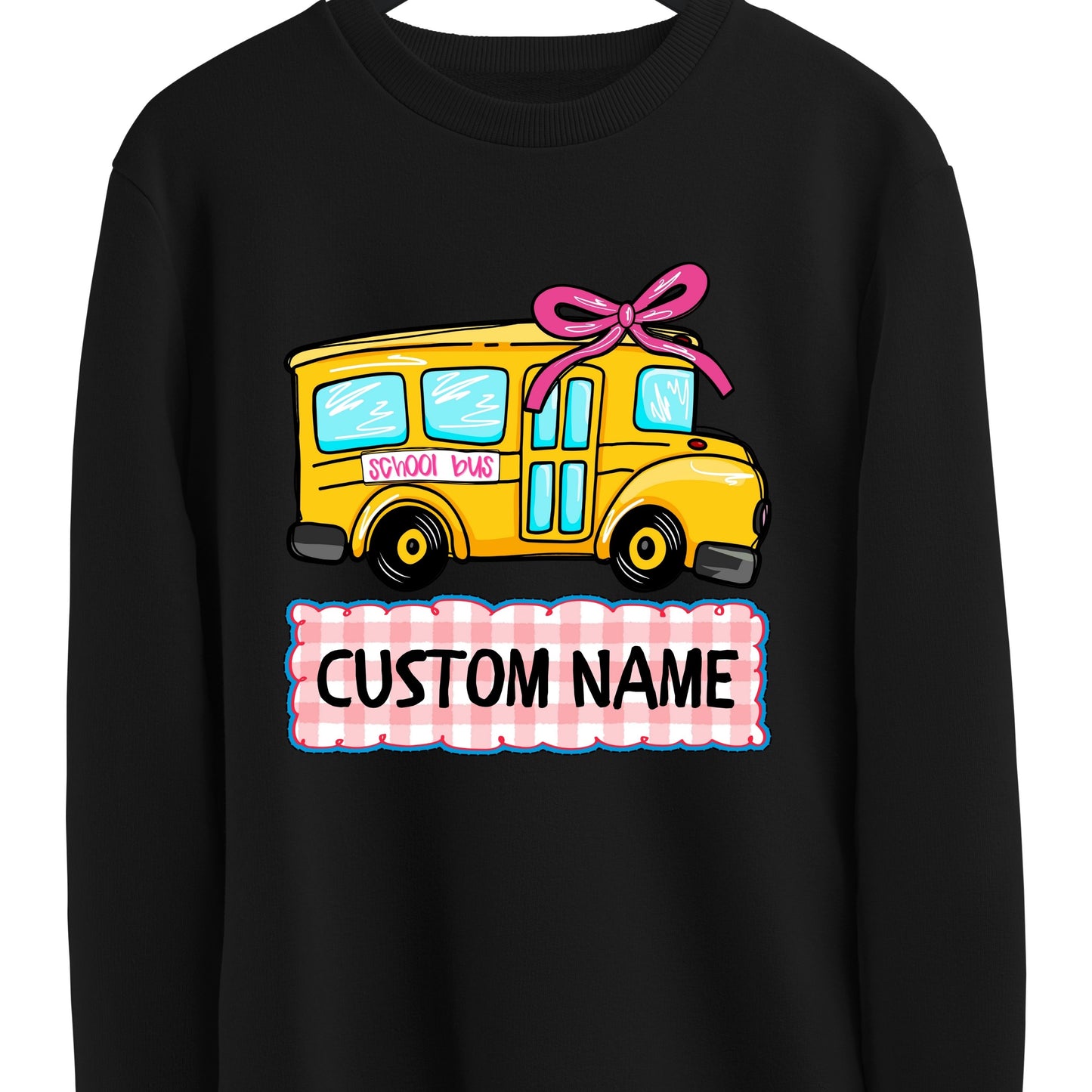 Back To School Custom name Sweatshirt, First Day Of School Sweatshirt, Back To School Boy Girl Sweatshirt, School Goose sweatshirt