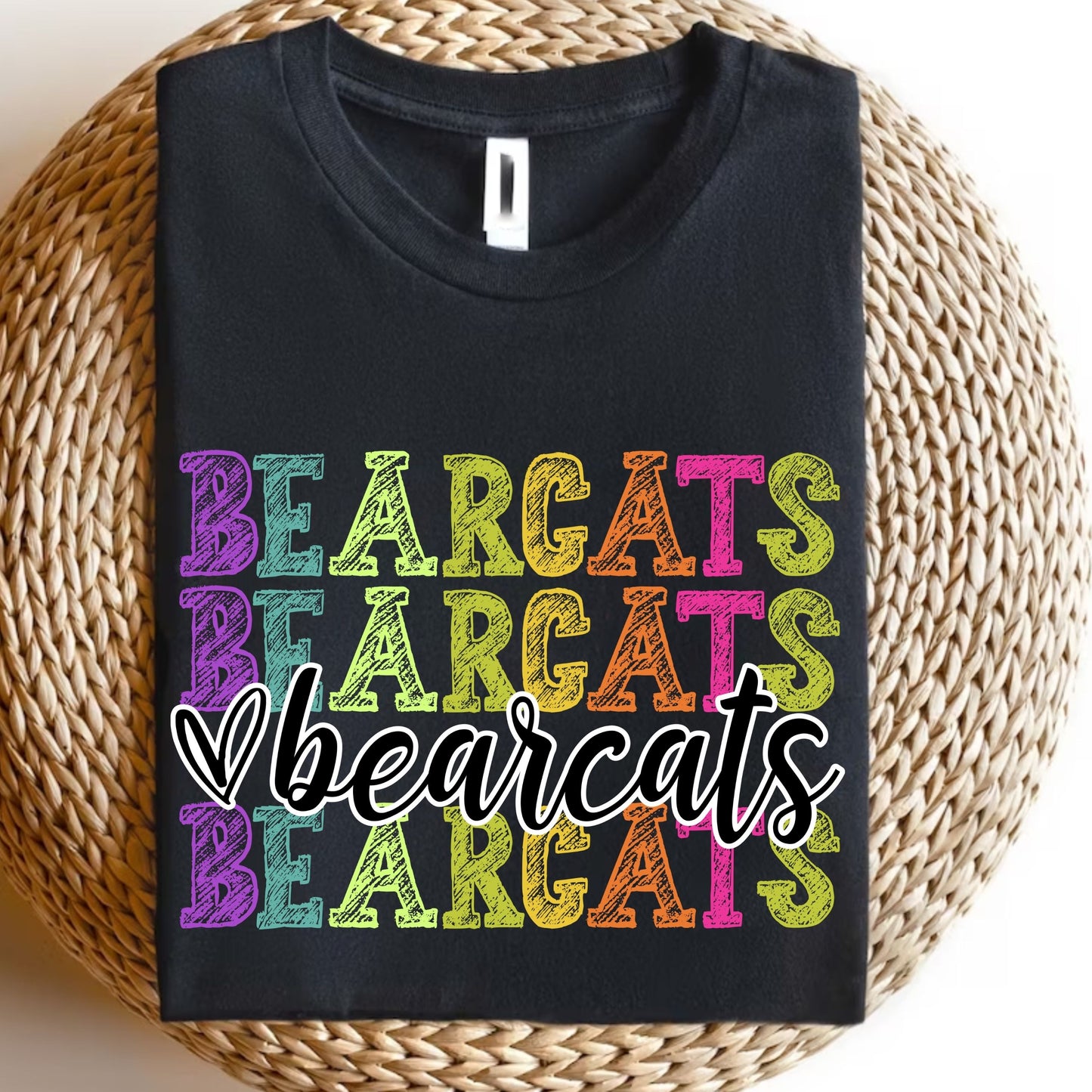 Neon Mascot Sweatshirt, Favorite Team Sweatshirt, School Spirit Mascot Sweatshirt, CUSTOM Mascot Team Name  Sweatshirt