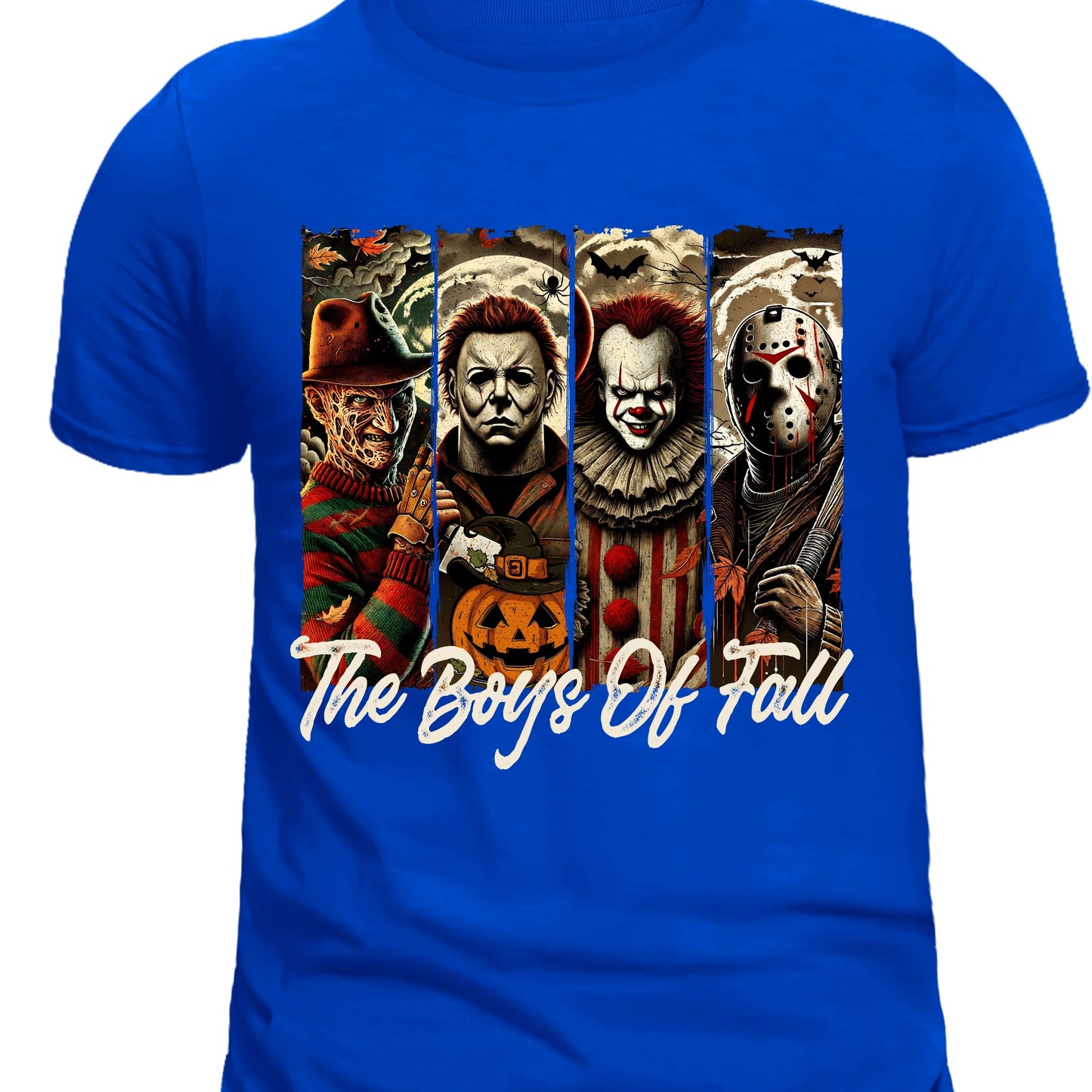 Horror Friends T-Shirt, Retro Halloween Shirt, The Boys Of Fall for gift Shirt, Horror Movie Halloween Shirt