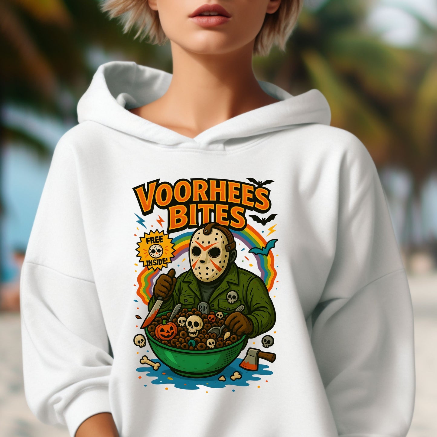 Funny Horror Character Cereal Hoodie, Cereal Killers Hoodie, Horror Movie Characters Hoodie,  Scary Movies hoodie Spooky Season