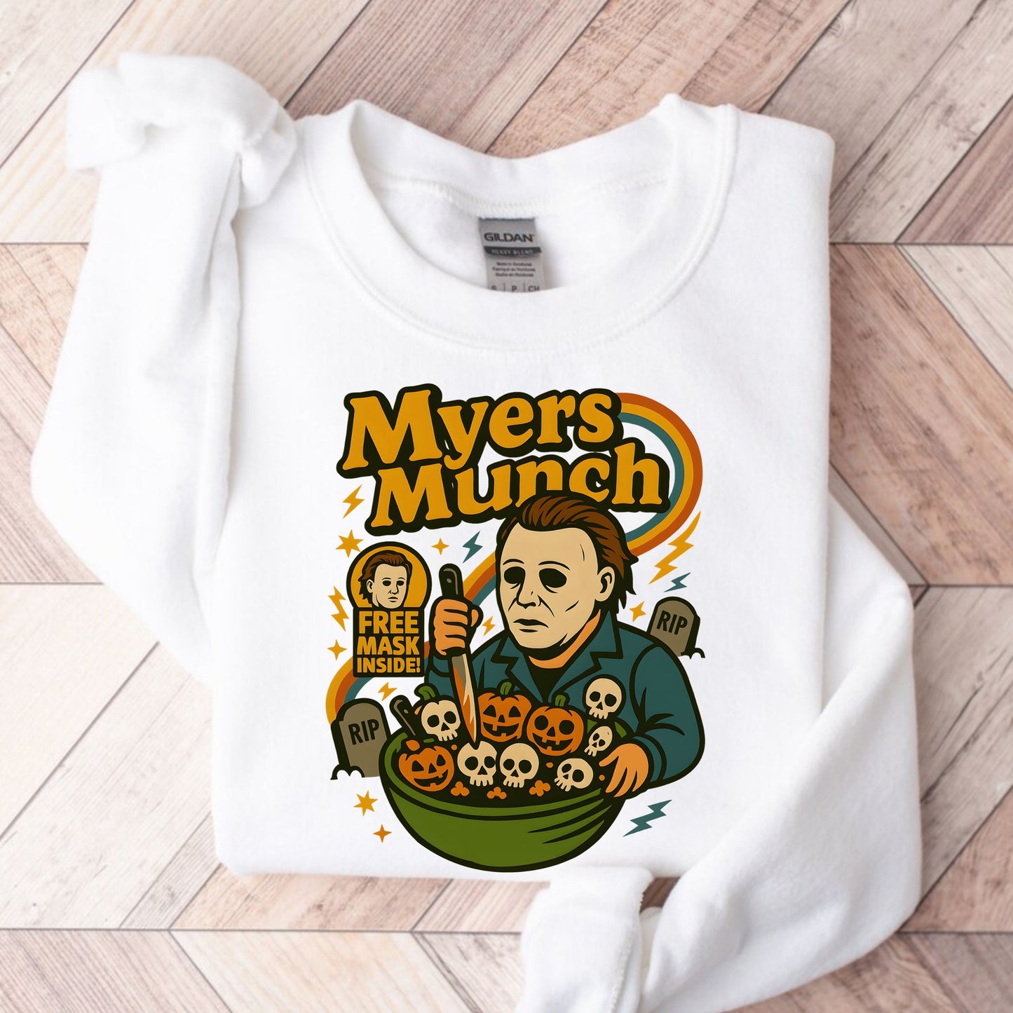 Funny Horror Character Cereal Sweatshirt, Cereal Killers Sweatshirt, Horror Movie Characters Sweatshirt,  Scary Movies Sweatshirt Spooky Season