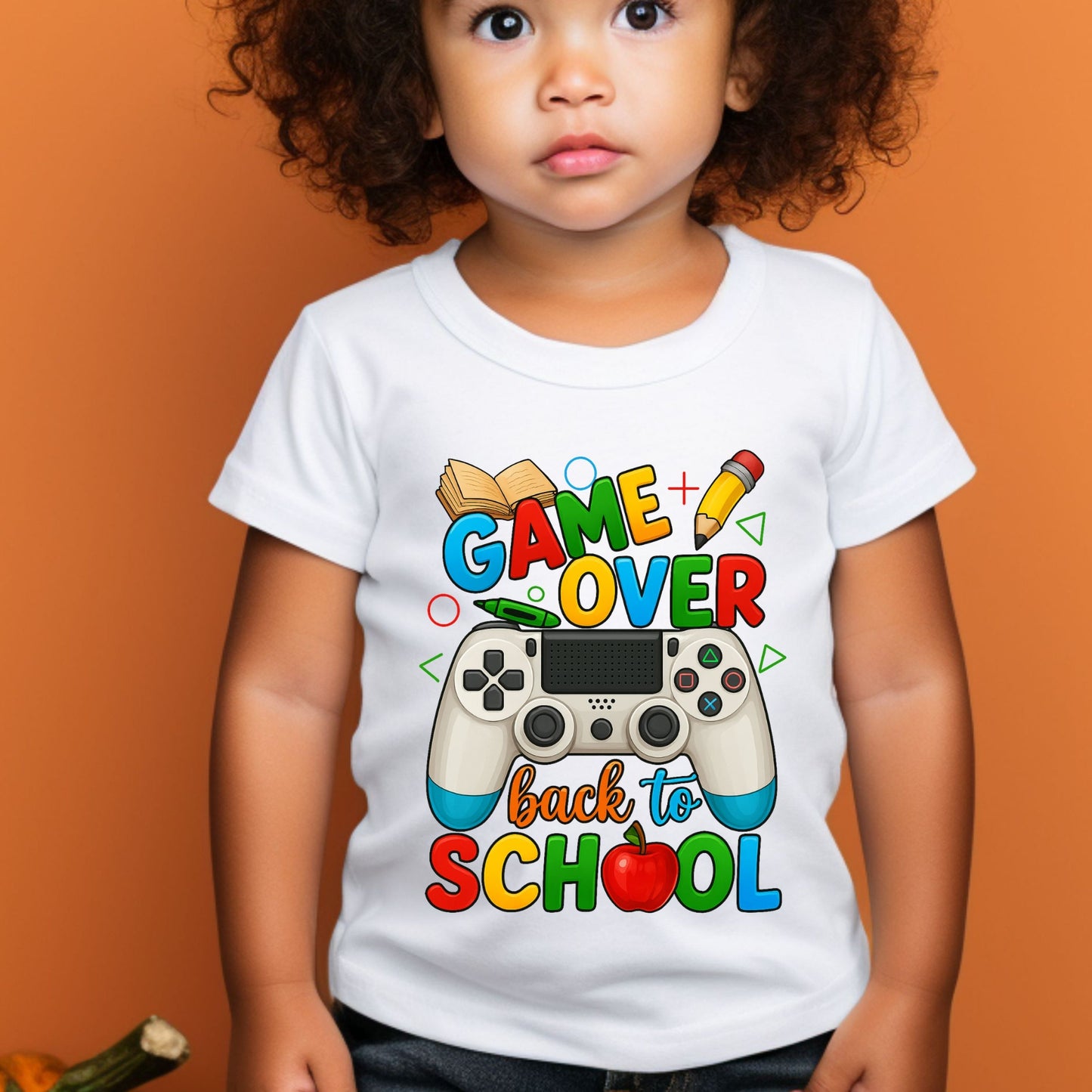 Game Over Back To School T-Shirt, School Life Shirt, Back To School School Love T-Shirt,   Game Over Shirt