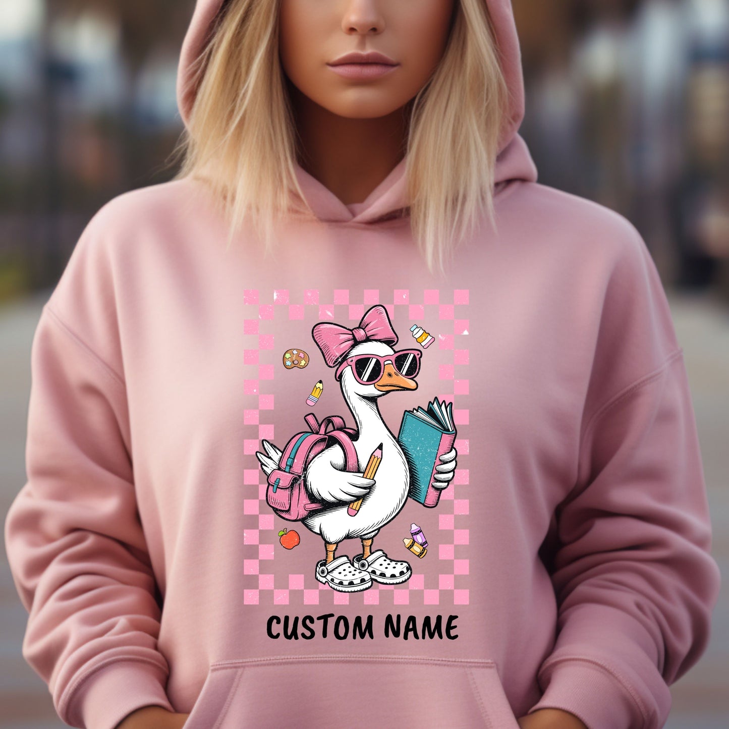 Back To School Hoodie, First Day Of School Hoodie, Back To School Boy Girl Hoodie, School Goose hoodie