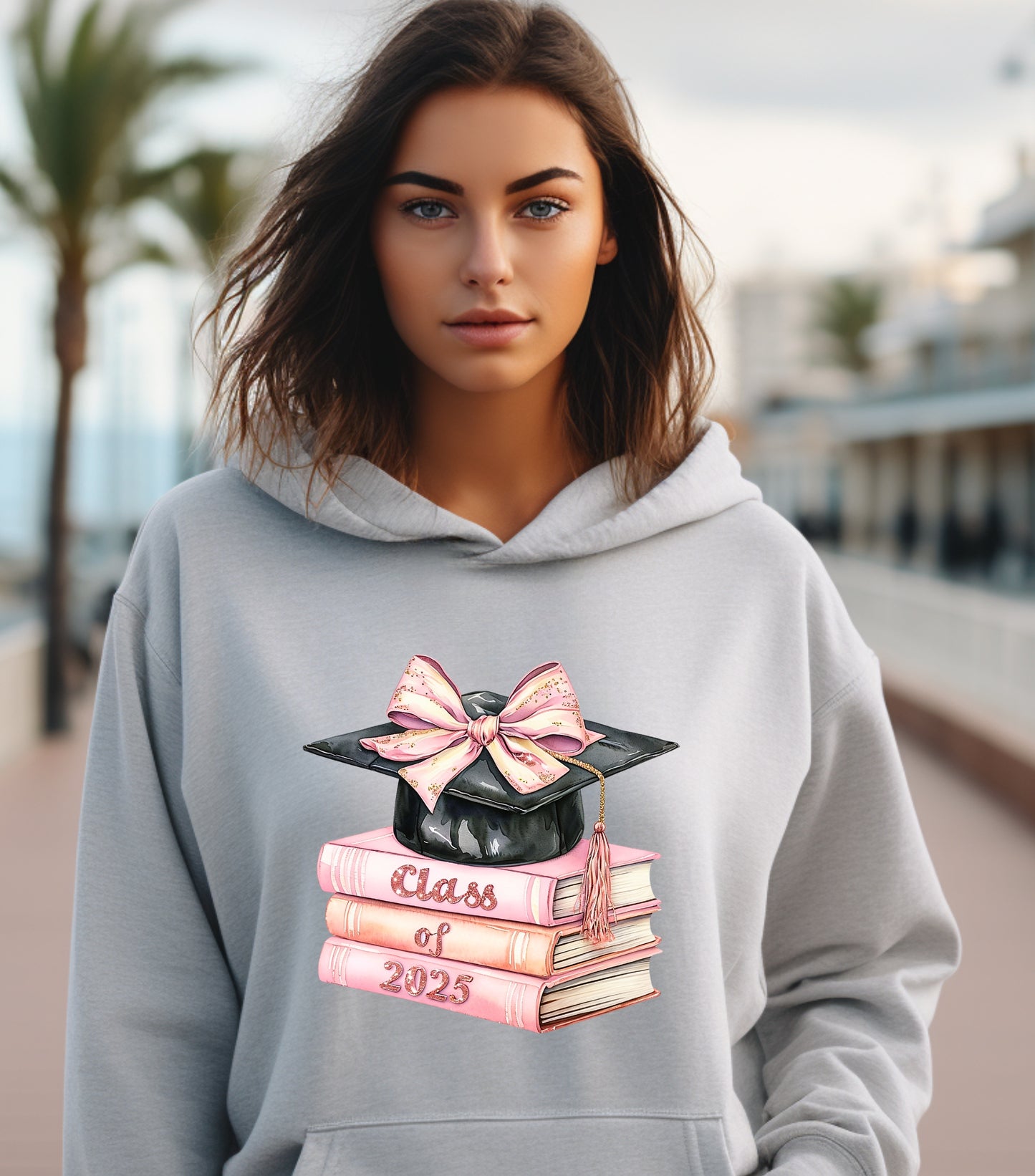 Senior 2025 Hoodie, Retro Graduation Hoodie, Class of 2025 Hoodie, High school Senior Hoodie