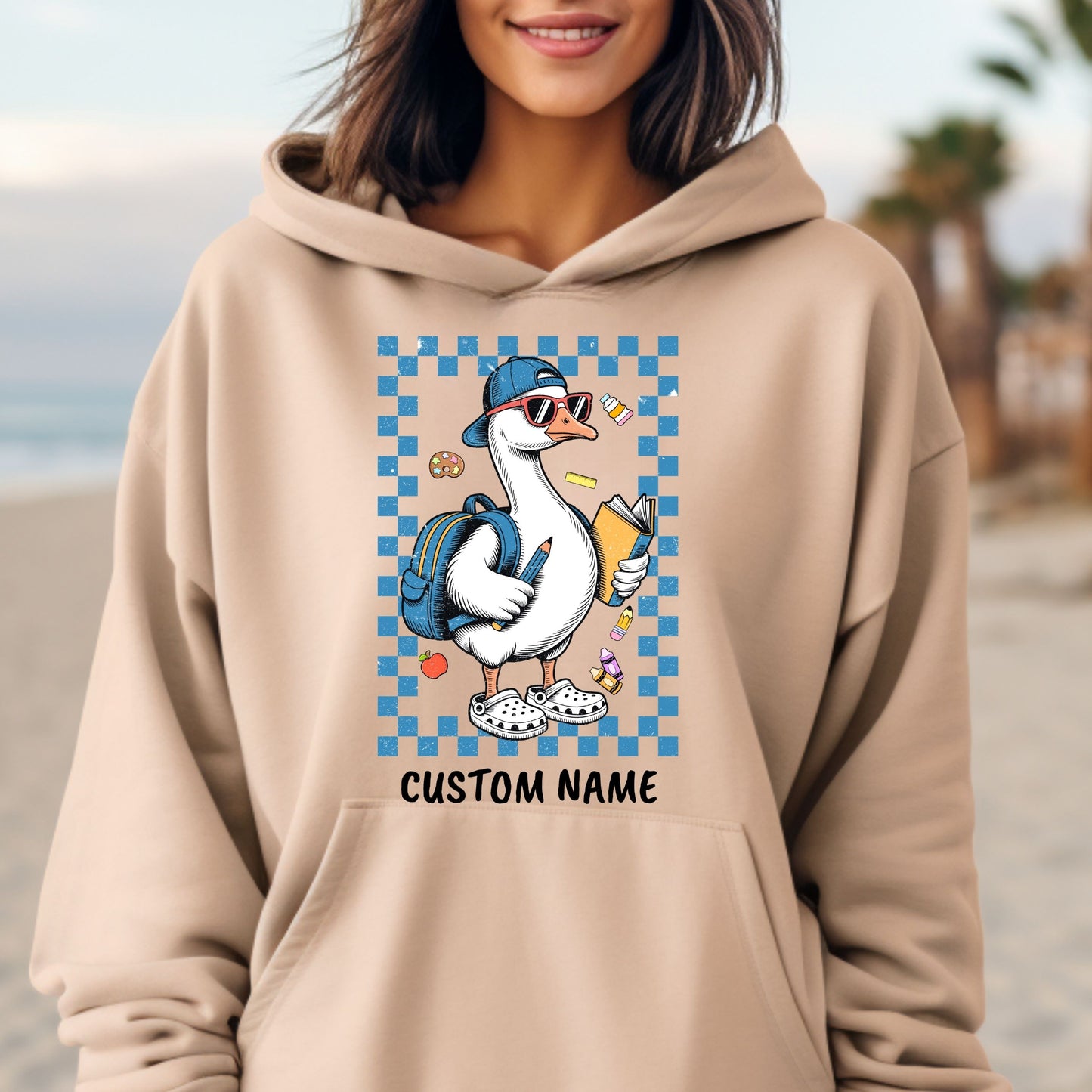 Back To School Hoodie, First Day Of School Hoodie, Back To School Boy Girl Hoodie, School Goose hoodie