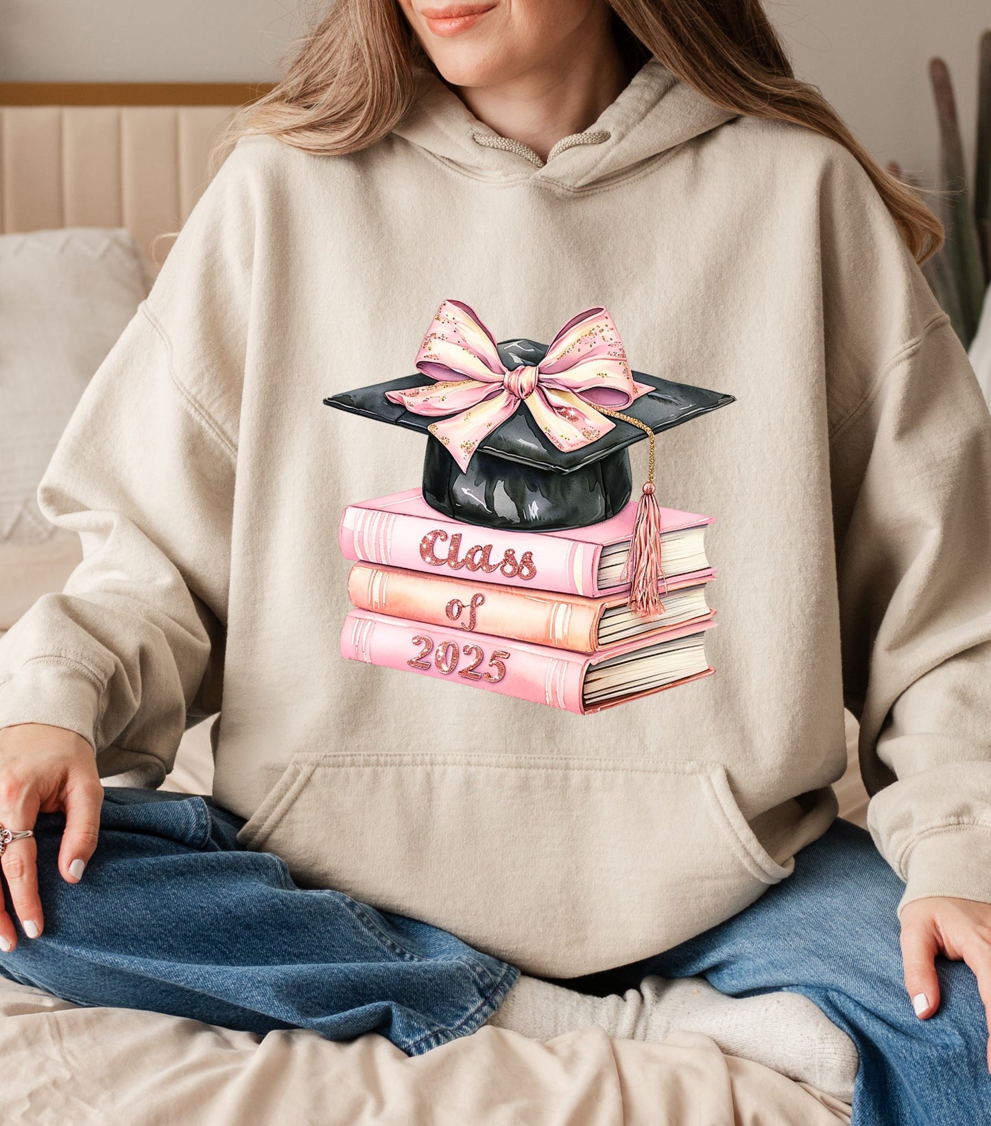 Senior 2025 Hoodie, Retro Graduation Hoodie, Class of 2025 Hoodie, High school Senior Hoodie