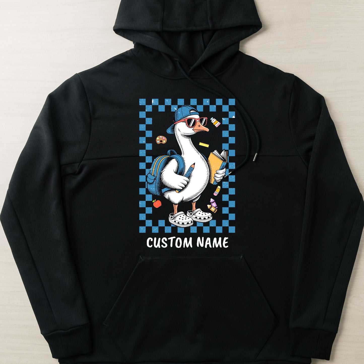 Back To School Hoodie, First Day Of School Hoodie, Back To School Boy Girl Hoodie, School Goose hoodie