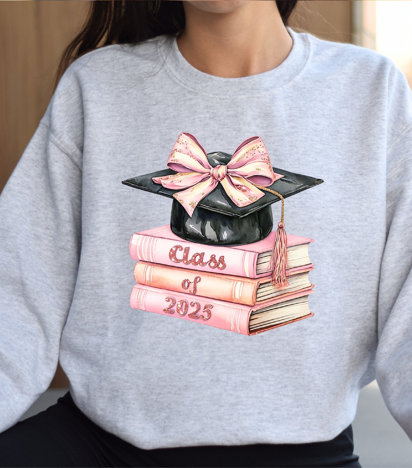 Senior 2025 Sweatshirt, Retro Graduation Sweatshirt, Class of 2025 Sweatshirt, High school Senior Sweatshirt