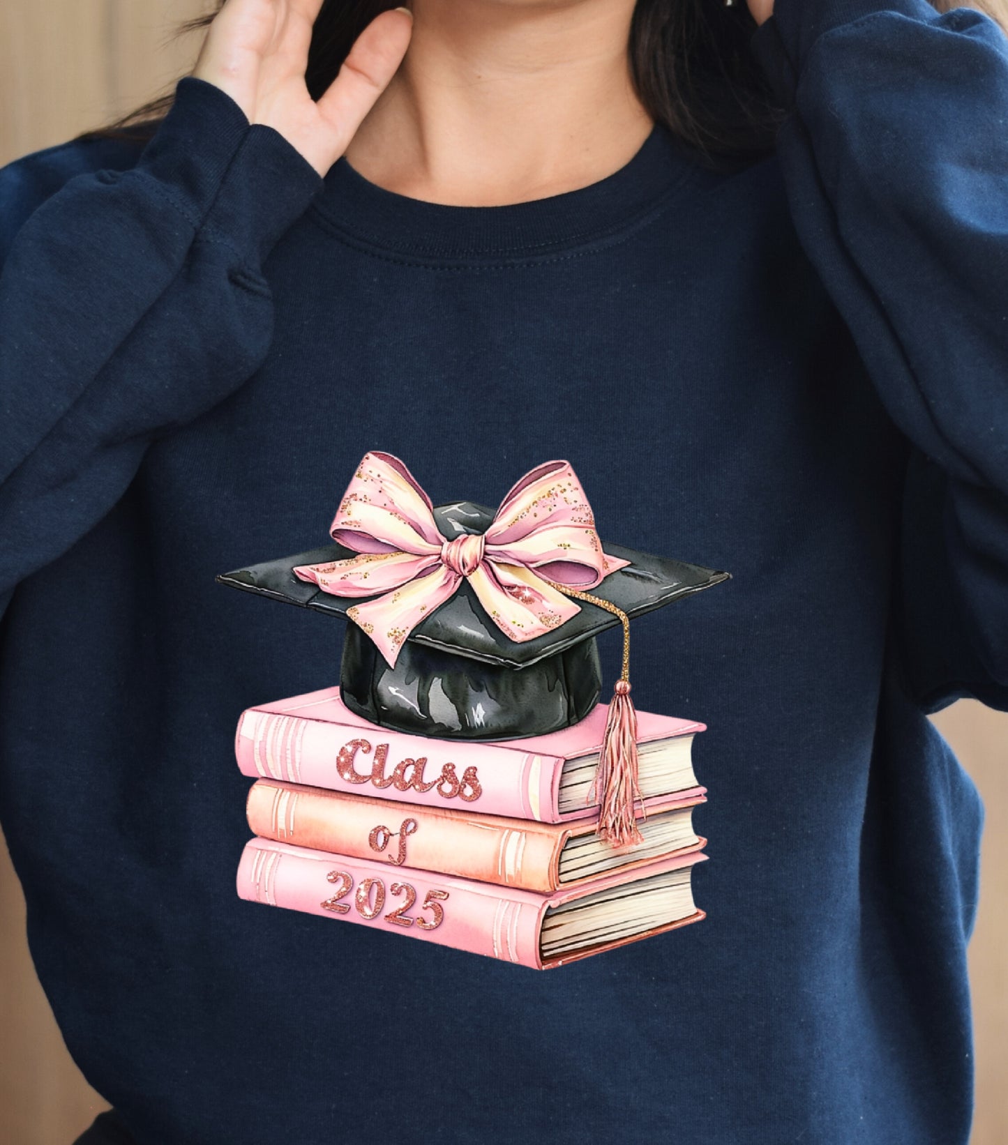 Senior 2025 Sweatshirt, Retro Graduation Sweatshirt, Class of 2025 Sweatshirt, High school Senior Sweatshirt