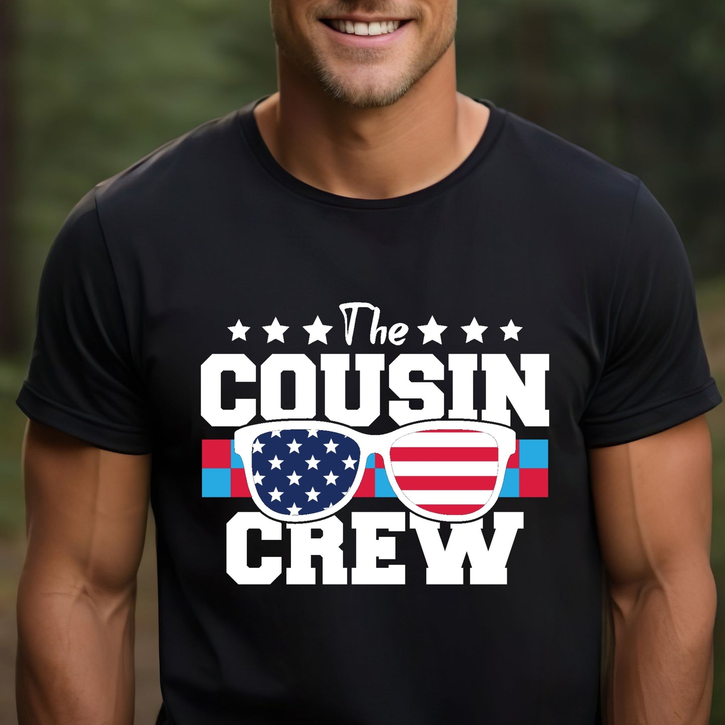 Cousin Crew 4th Of July Shirt, Cartoon 4th July Shirt, Fourth Of July, Independence Day Shirt,  4t of July Coquette Shirt