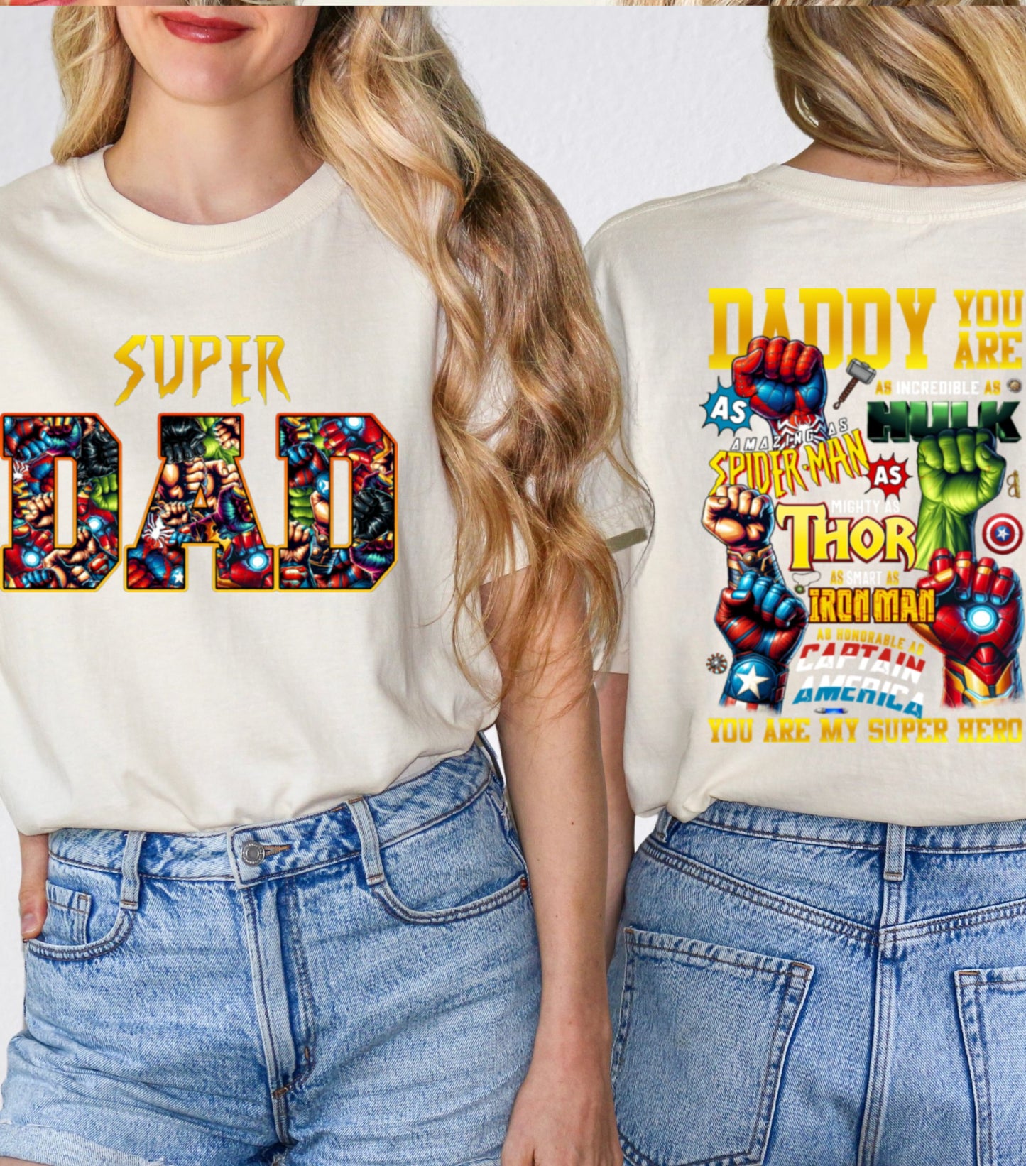 Daddy You Are Shirt, Best Dad Ever Shirt, Superhero Father's Day Shirt, Fatherhood Dad Life shirt, Gift For Father shirt