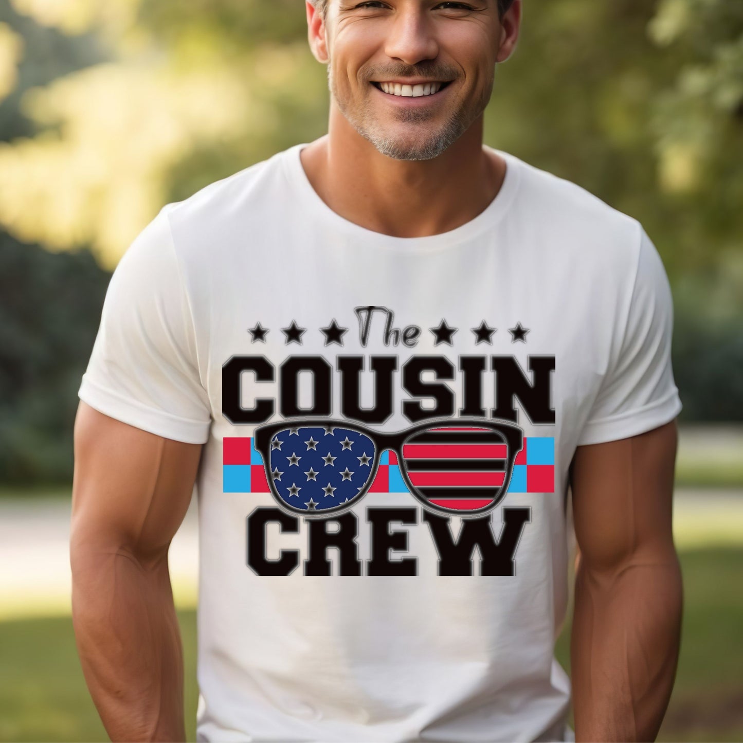 Cousin Crew 4th Of July Shirt, Cartoon 4th July Shirt, Fourth Of July, Independence Day Shirt,  4t of July Coquette Shirt