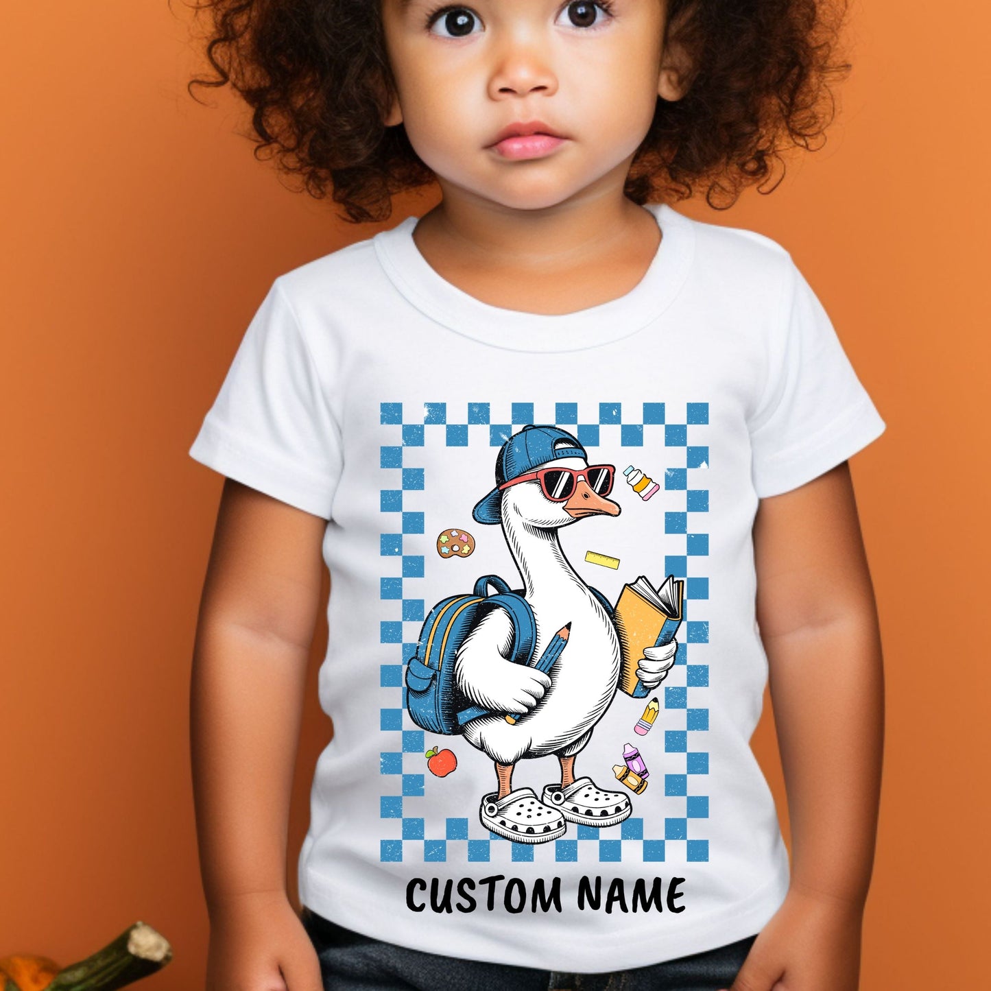 Back To School T-Shirt, First Day Of School Shirt, Back To School Boy Girl T-Shirt, School Goose shirt