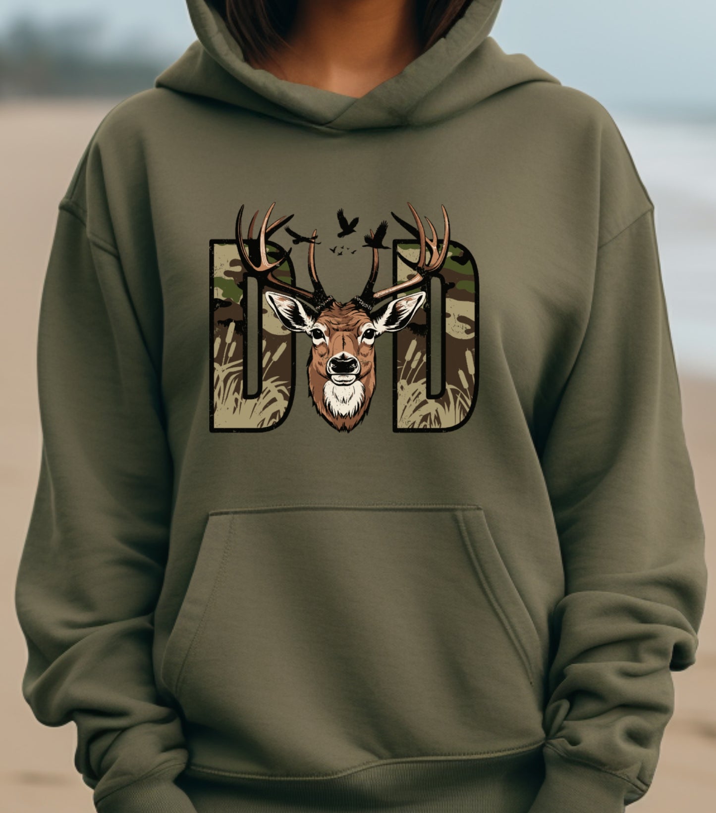 Hunter Dad hoodie, Deer Hunting hoodie, Best Buckin Dad Ever hoodie, Father's day hoodie