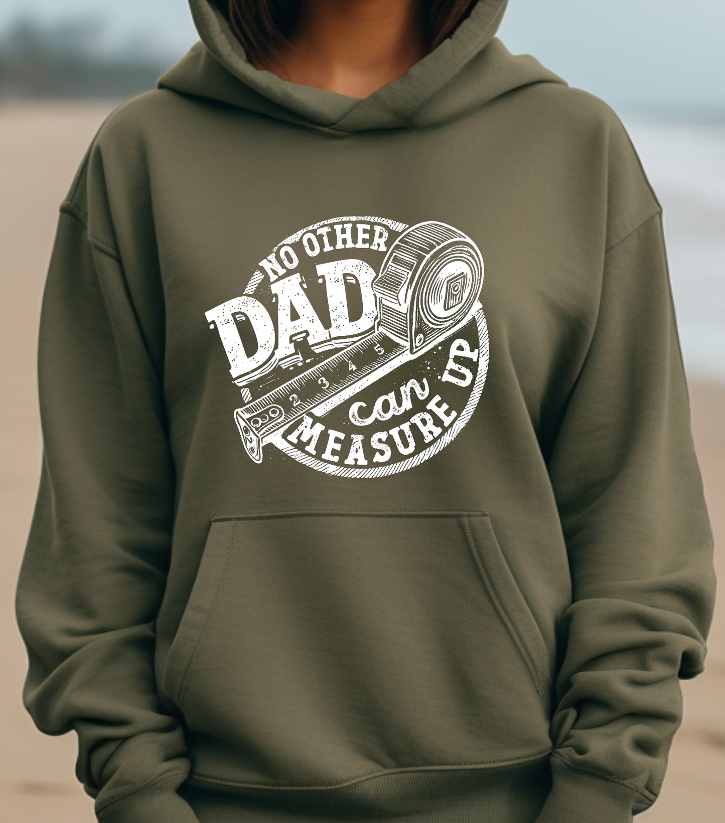 Funny Dad Beyond Measure Dad hoodie Fathers Day Trendy Measuring Tape Dad hoodie Birthday gift Father Hoodie
