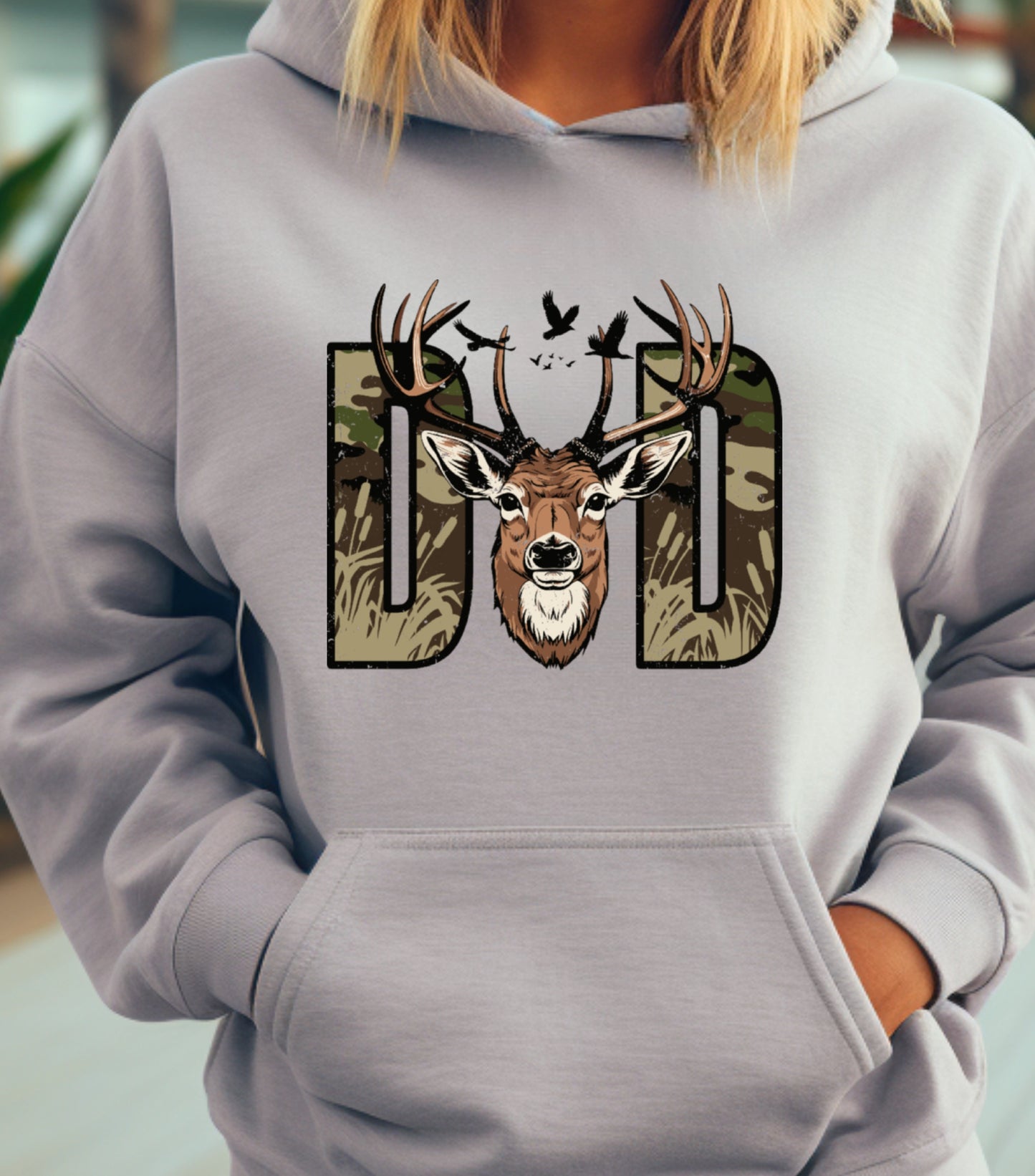 Hunter Dad hoodie, Deer Hunting hoodie, Best Buckin Dad Ever hoodie, Father's day hoodie