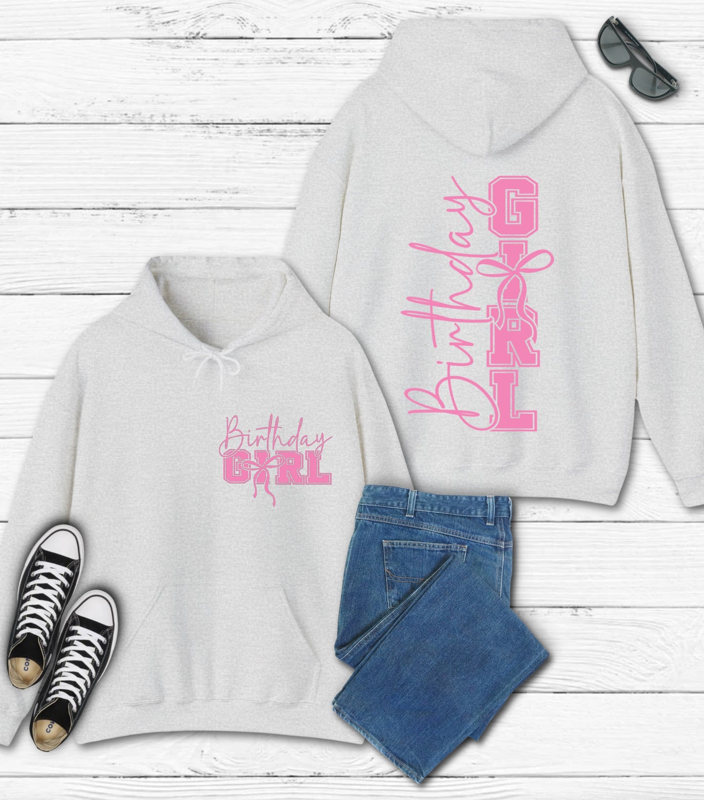 Birthday Girl Hoodie, Birthday Girl Coquette Hoodie, Birthday Coquette Hoodie, Happy Birthday Hoodie