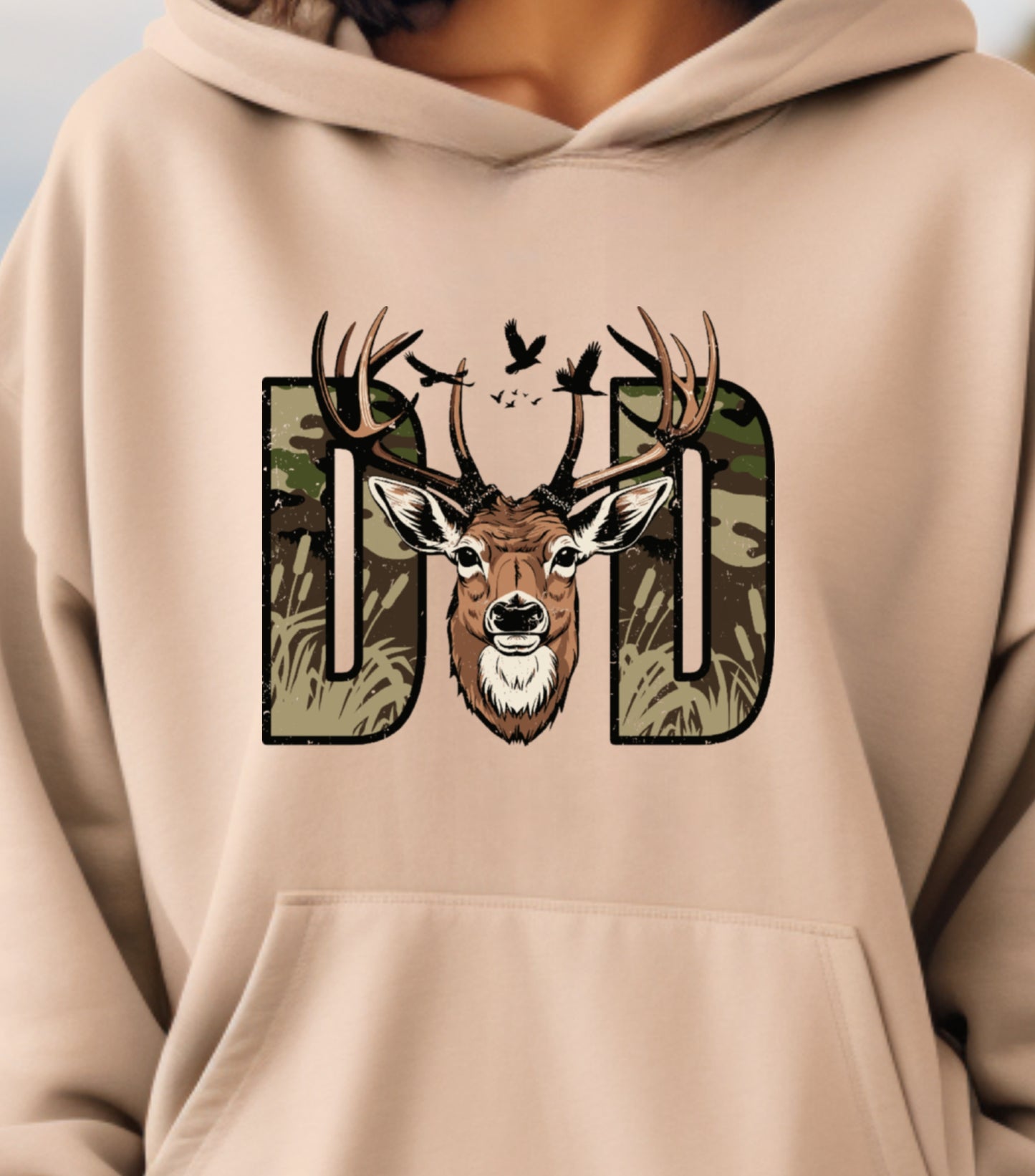 Hunter Dad hoodie, Deer Hunting hoodie, Best Buckin Dad Ever hoodie, Father's day hoodie