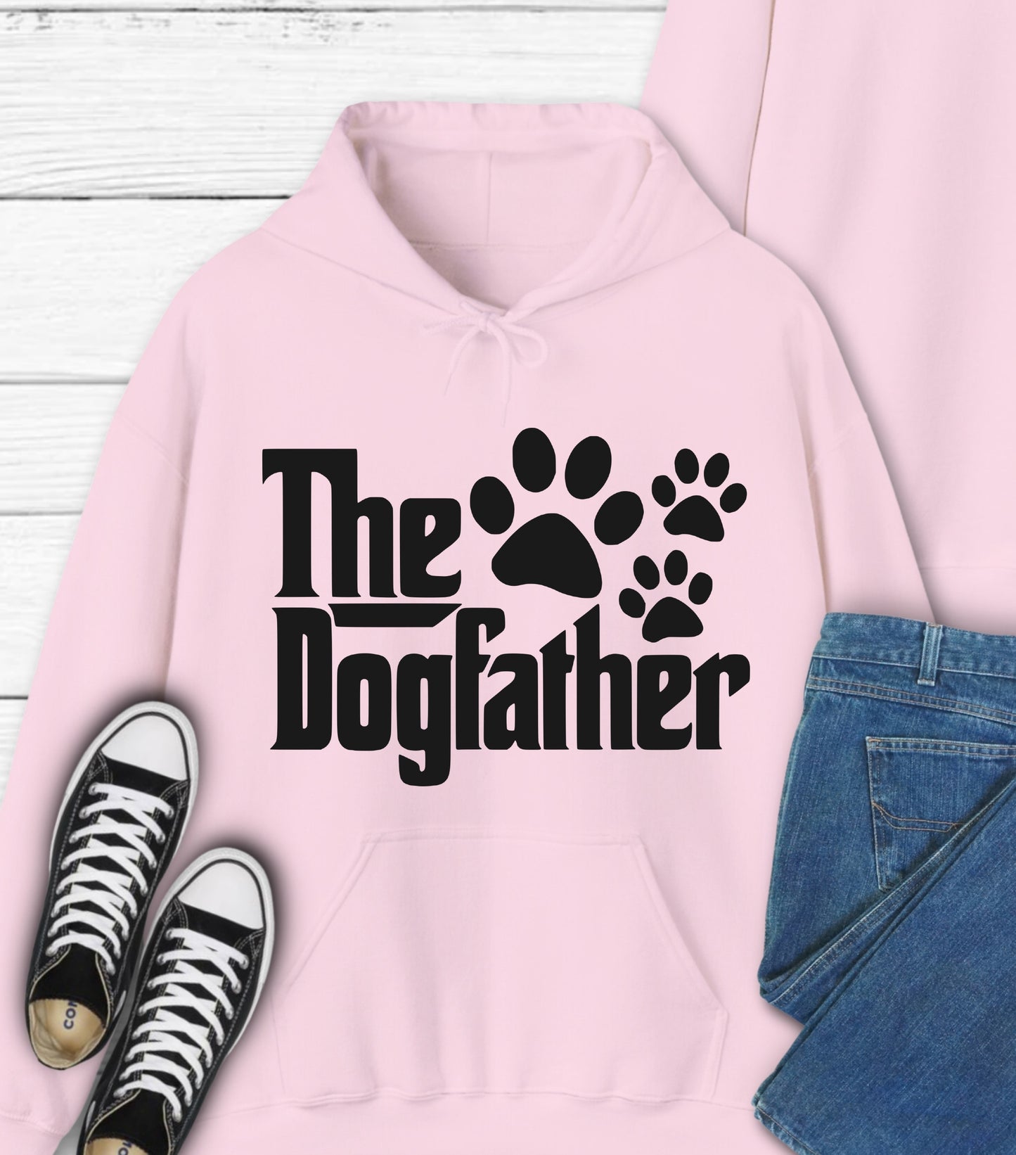 The Dogfather hoodie, Dog Father's Day Gift hoodie, Funny Father's Day hoodie,  Gift for Dogs Dad Hoodie