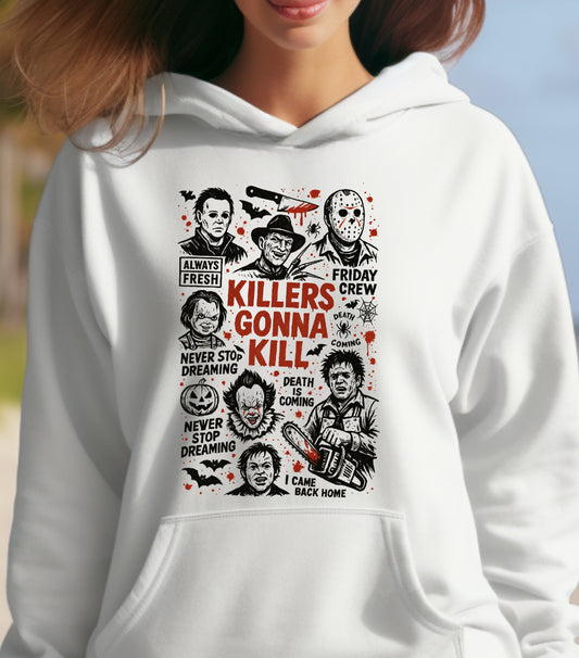 Horror Friends Hoodie, Retro Halloween Hoodie, The Boys Of Fall for gift Hoodie, Horror Movie Halloween hoodie