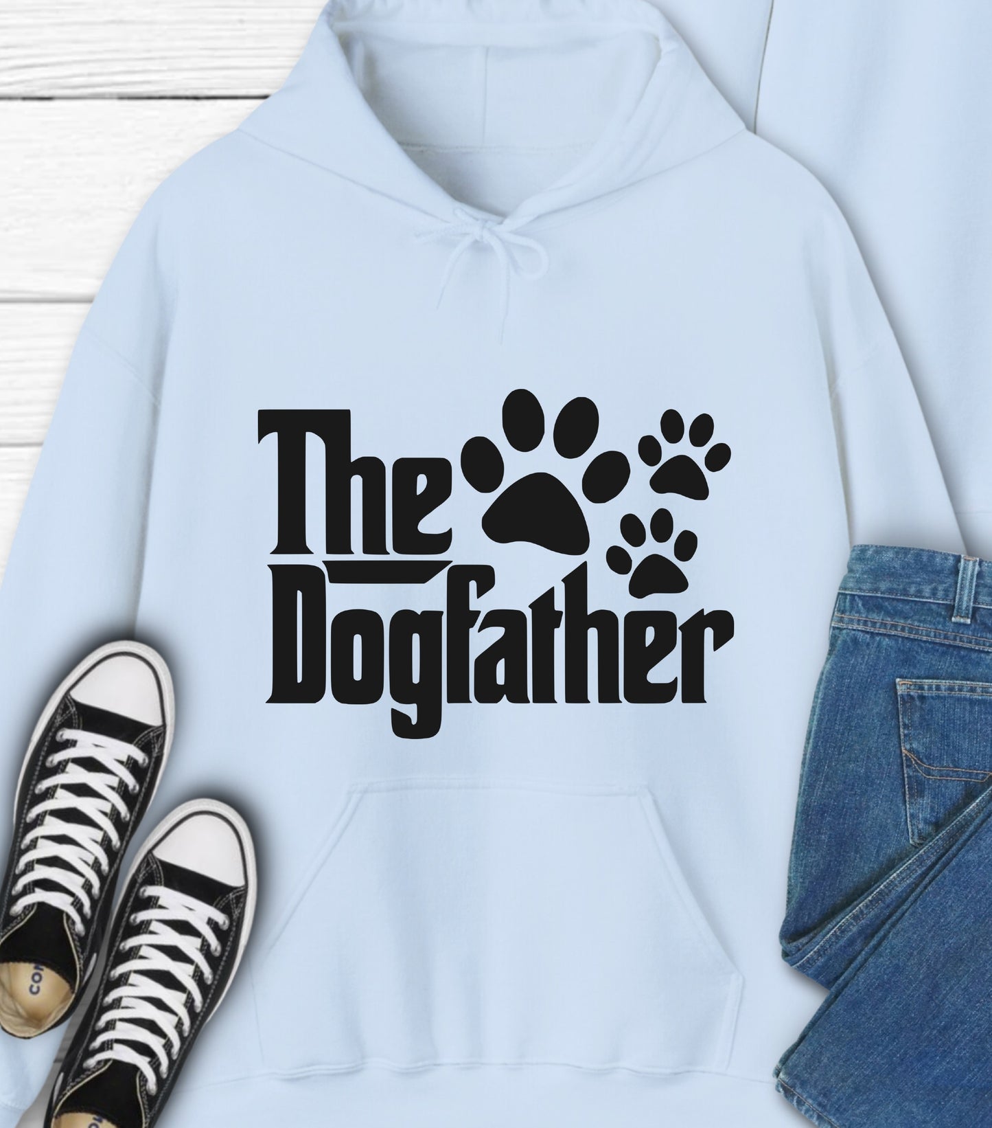 The Dogfather hoodie, Dog Father's Day Gift hoodie, Funny Father's Day hoodie,  Gift for Dogs Dad Hoodie