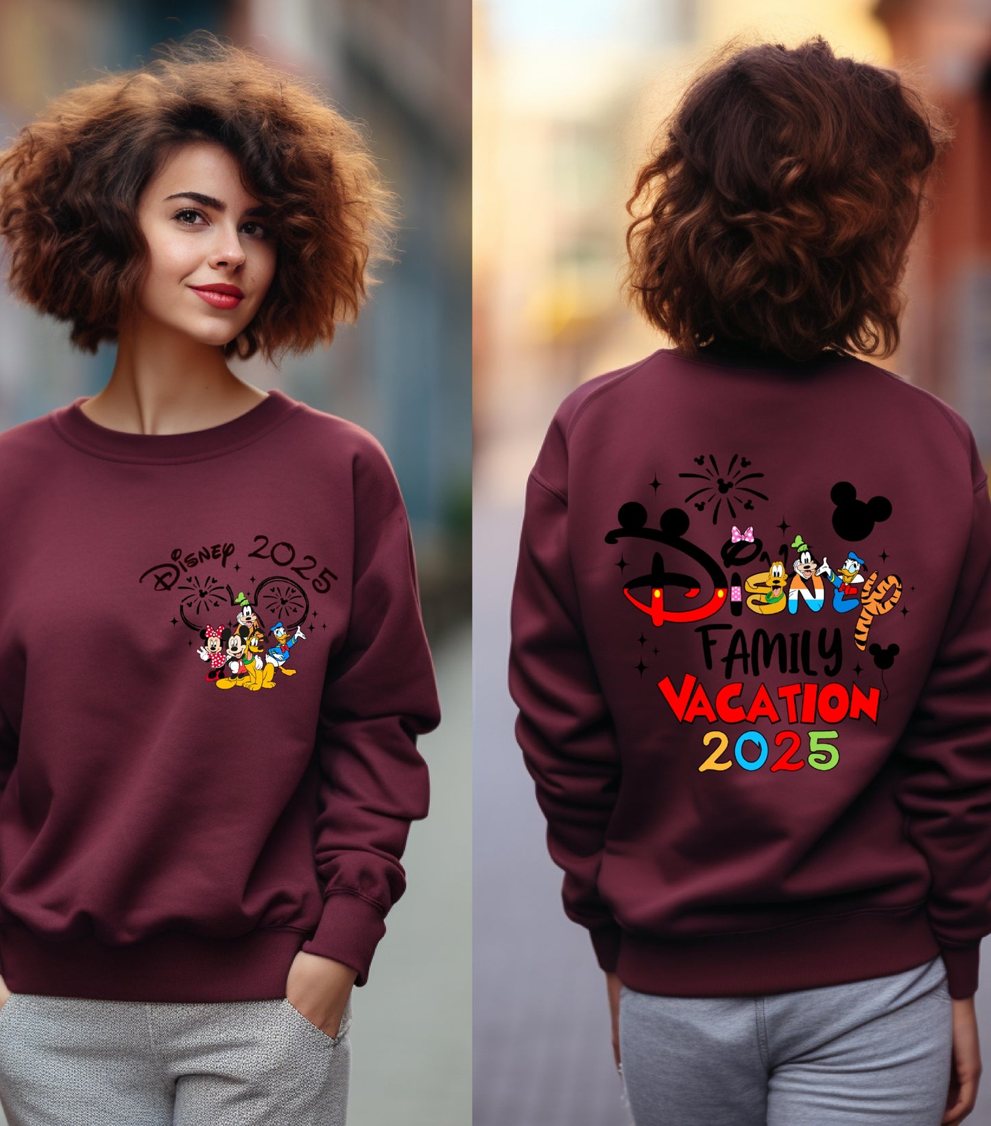 Family Vacation 2025 Sweatshirt, Magical Kingdom Sweatshirt, Family Trip Sweatshirt,  Family Squad Sweatshirt, Friend Squad and Vacay Mode Sweatshirt