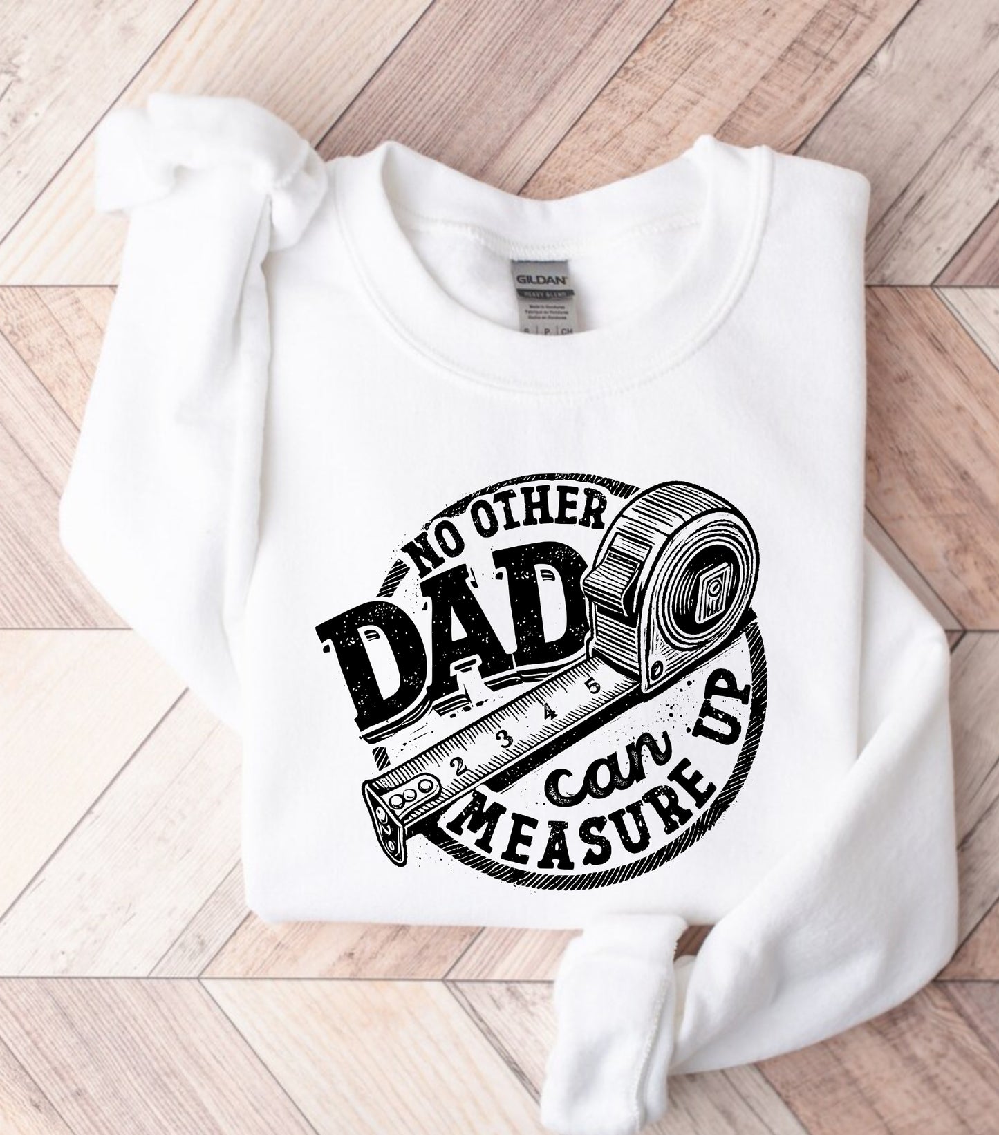 Funny Dad Beyond Measure Dad sweatshirt Fathers Day Trendy Measuring Tape Dad sweatshirt Birthday gift Father sweatshirt