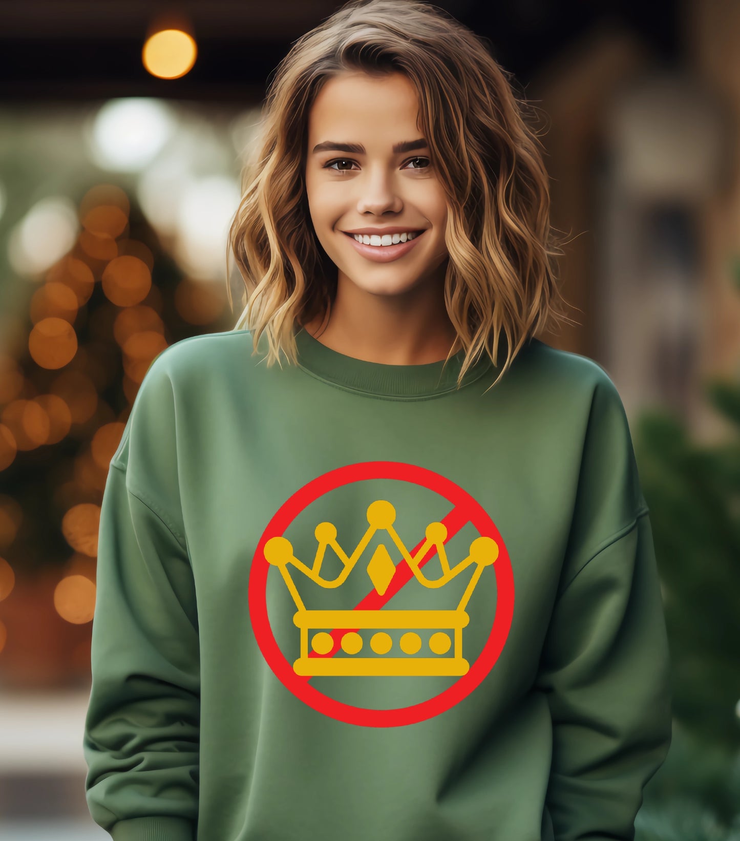 No Kings in America Sweatshirt, Anti Authoritarian Protest Sweatshirt, For Social Justice Sweatshirt,  Democracy Not Monarchy America Sweatshirt, Nope Kings Sweatshirt (Copy) (Copy) (Copy)