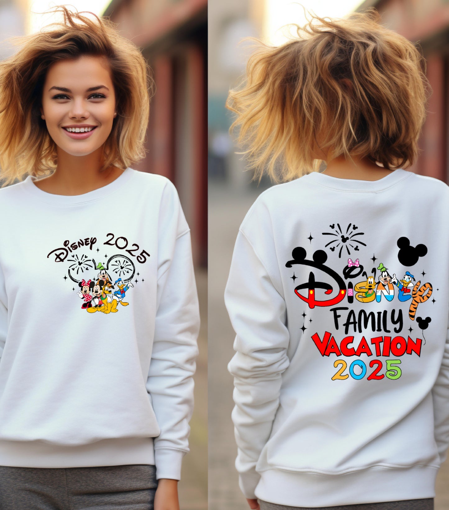 Family Vacation 2025 Sweatshirt, Magical Kingdom Sweatshirt, Family Trip Sweatshirt,  Family Squad Sweatshirt, Friend Squad and Vacay Mode Sweatshirt