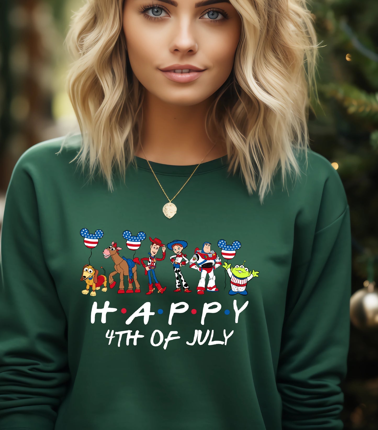 Mouse 4th Of July Sweatshirt, Cartoon 4th July Sweatshirt, Fourth Of July, Independence Day Sweatshirt, &nbsp;4t of July Coquette Sweatshirt (Copy)