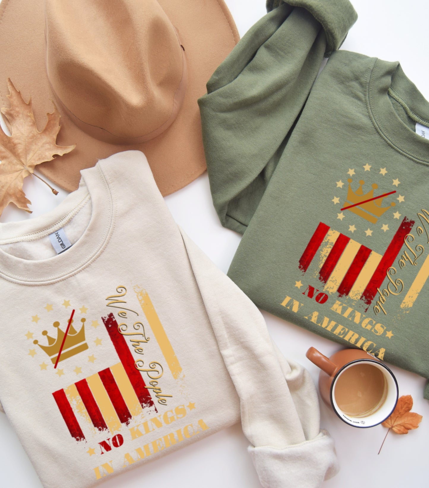 No Kings in America Sweatshirt, Anti Authoritarian Protest Sweatshirt, For Social Justice Sweatshirt,  Democracy Not Monarchy America Sweatshirt, Nope Kings Sweatshirt (Copy)