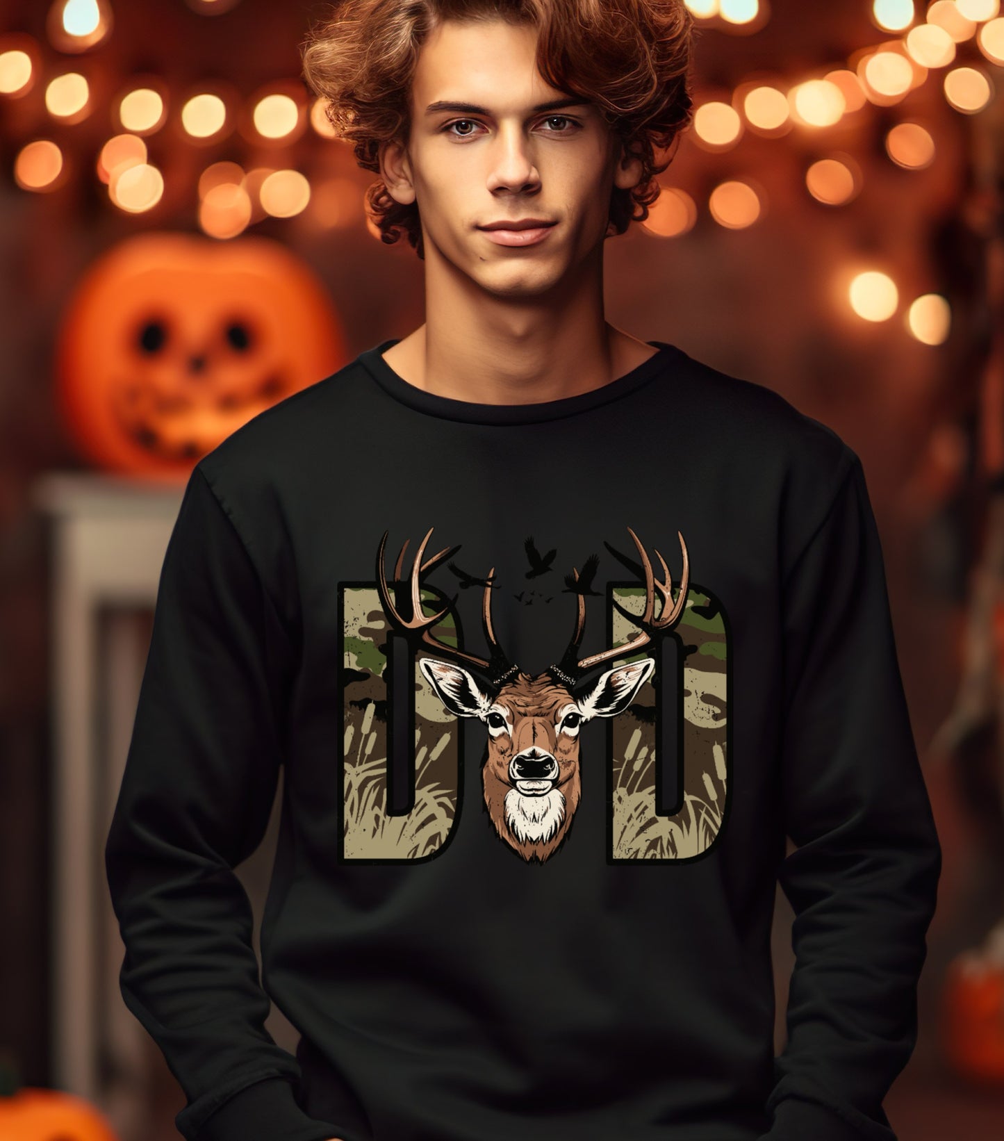 Hunter Dad sweatshirt, Deer Hunting sweatshirt, Best Buckin Dad Ever sweatshirt, Father's day sweatshirt